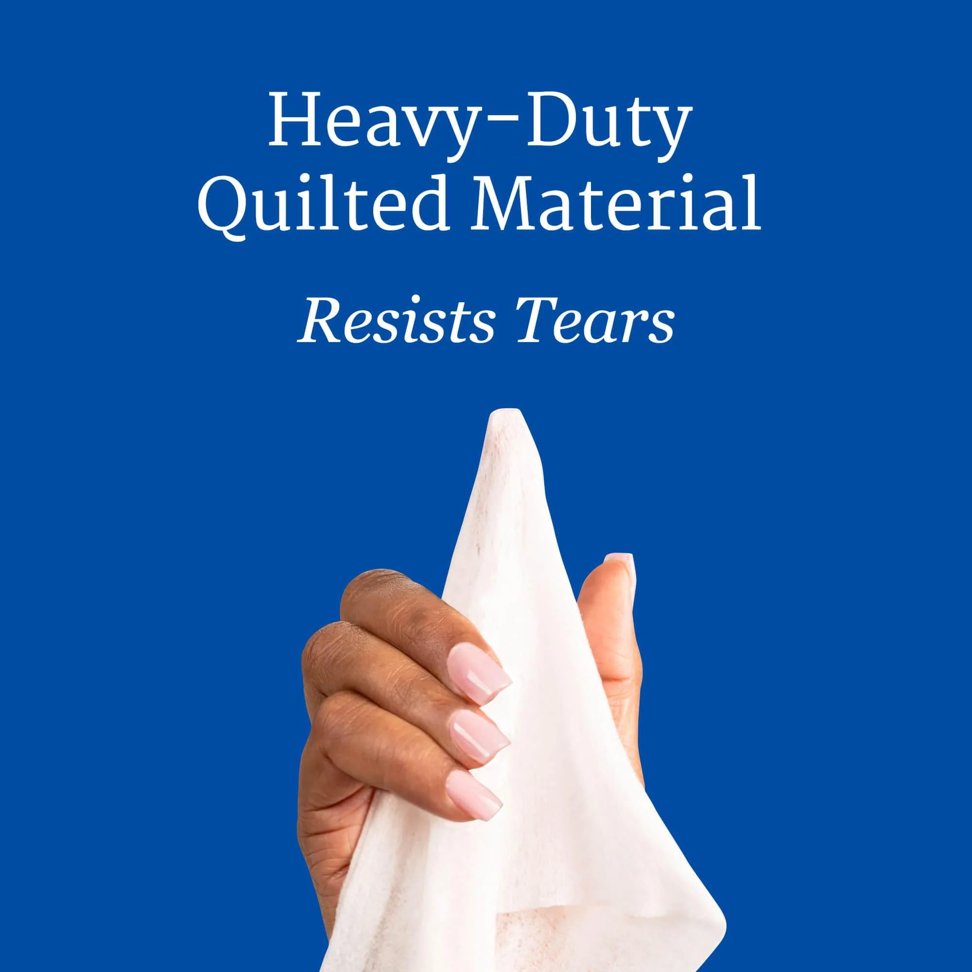 NorthShore Supreme Heavy-Duty Quilted Wipes, X-Large, Case/300 (6/50s) - Image 7