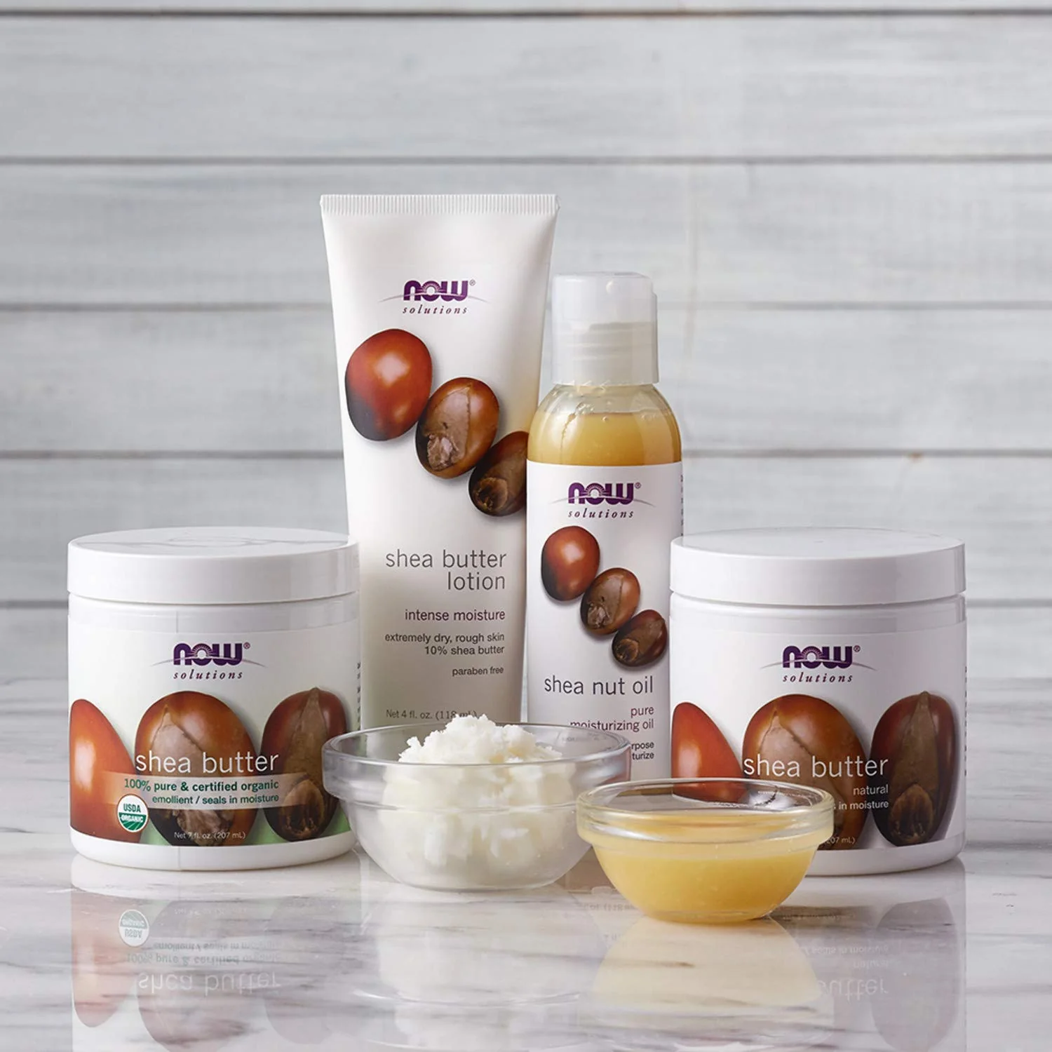 NOW Foods Solutions, Shea Butter, Skin Emollient, Seals in Moisture for Dry Rough Skin, 16-Ounce - Image 4