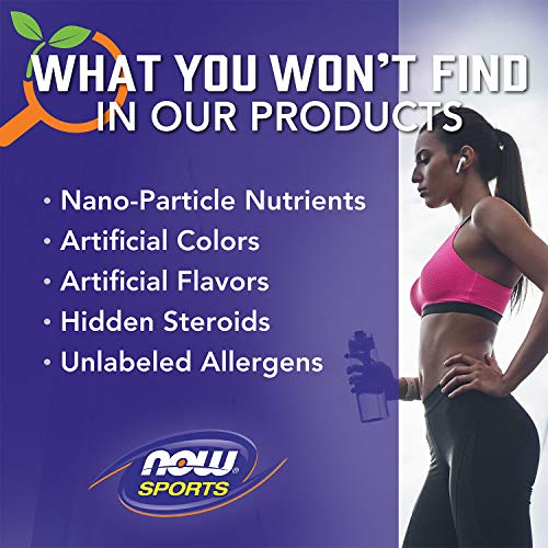 NOW Foods Sports Nutrition, Beta-Alanine 750 mg, Delays Muscle Fatigue*, Endurance*, 120 Veg Capsules - Image 2