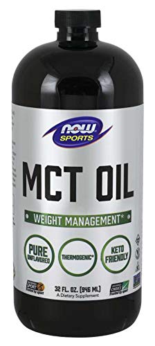 NOW Foods Sports Nutrition, MCT (Medium-chain triglycerides) Oil 14 g, Weight Management, Liquid, 32-Ounce - Image 4