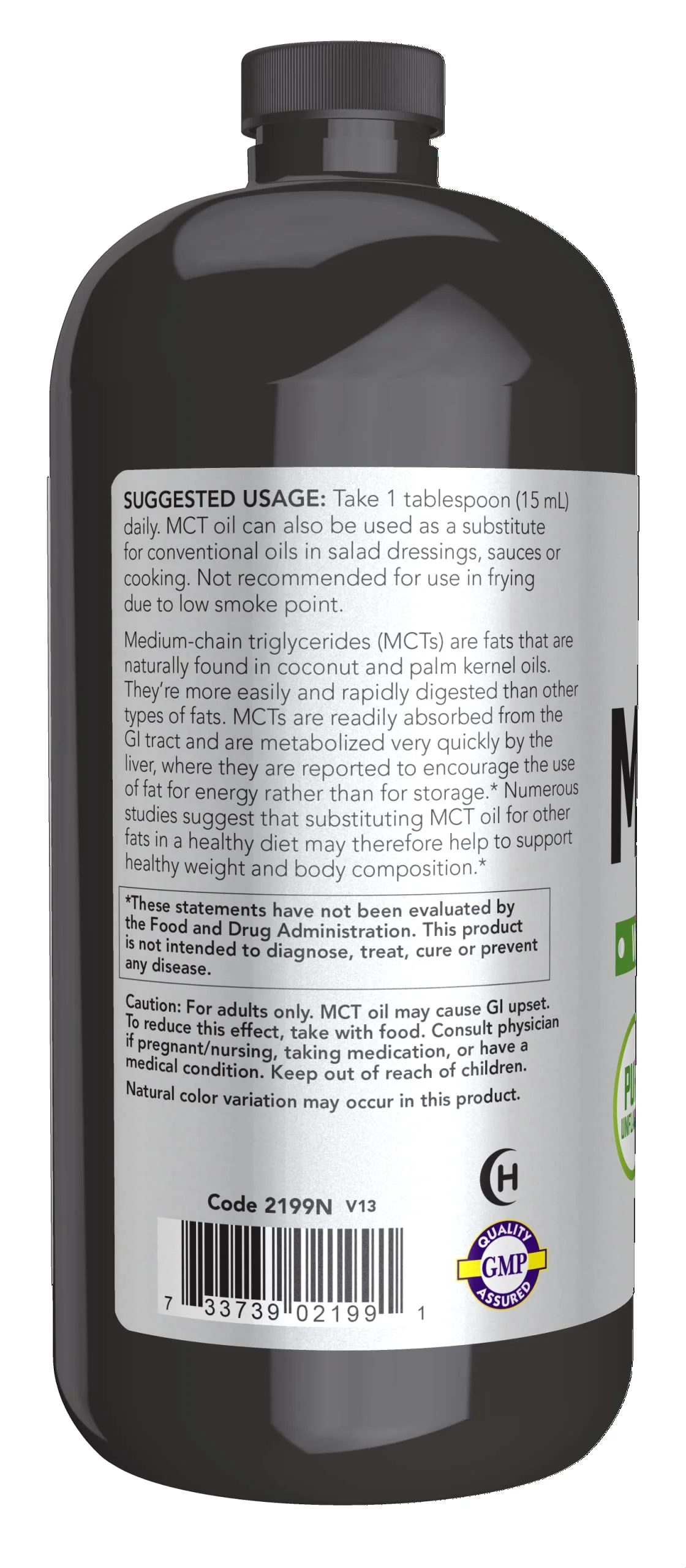 NOW Foods Sports Nutrition, MCT (Medium-chain triglycerides) Oil 14 g, Weight Management, Liquid, 32-Ounce - Image 5