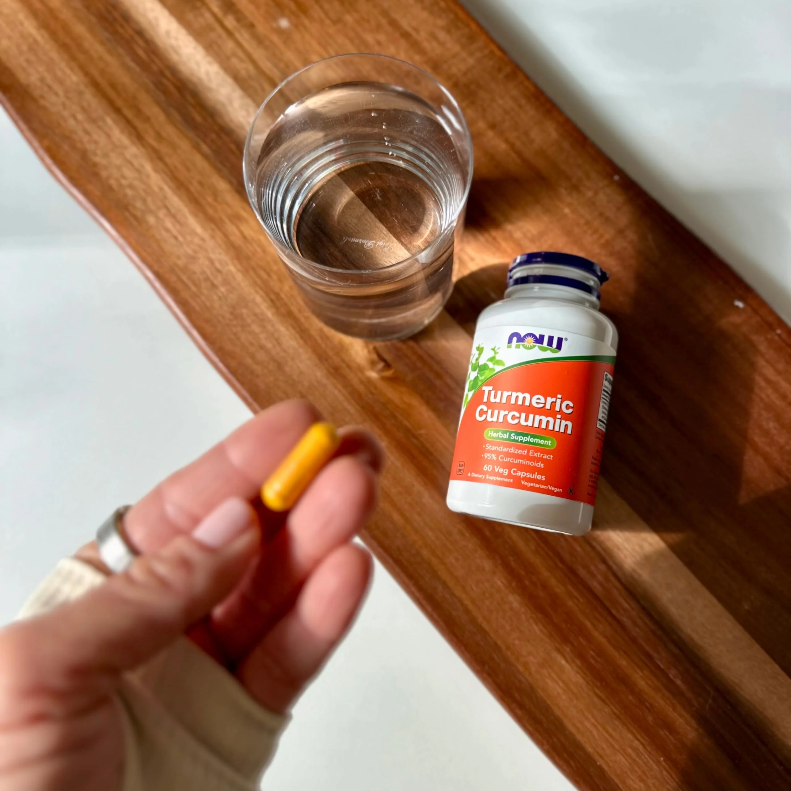 NOW Foods Supplements, Turmeric Curcumin, Derived from Turmeric Root Extract, 95% Curcuminoids, Herbal Supplement, 60 Veg Capsules - Image 4