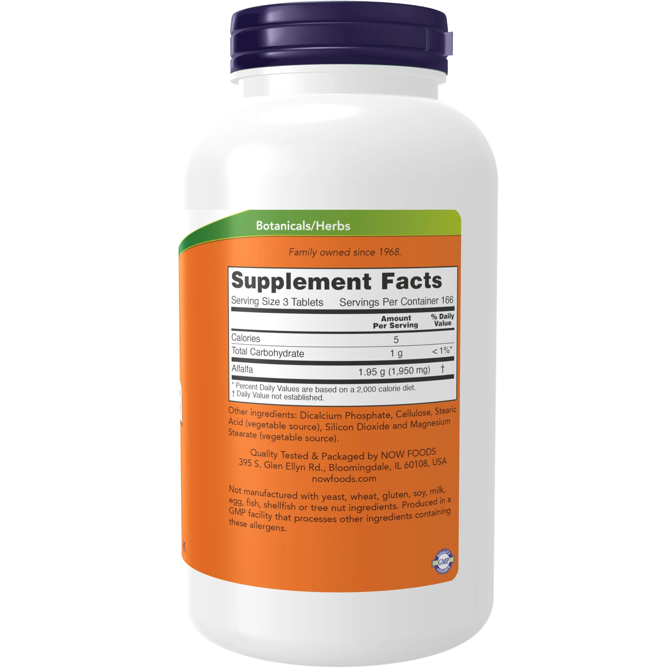 NOW Supplements, Alfalfa 650 mg source of Vitamin K, Green Superfoods, 500 Tablets - Image 8