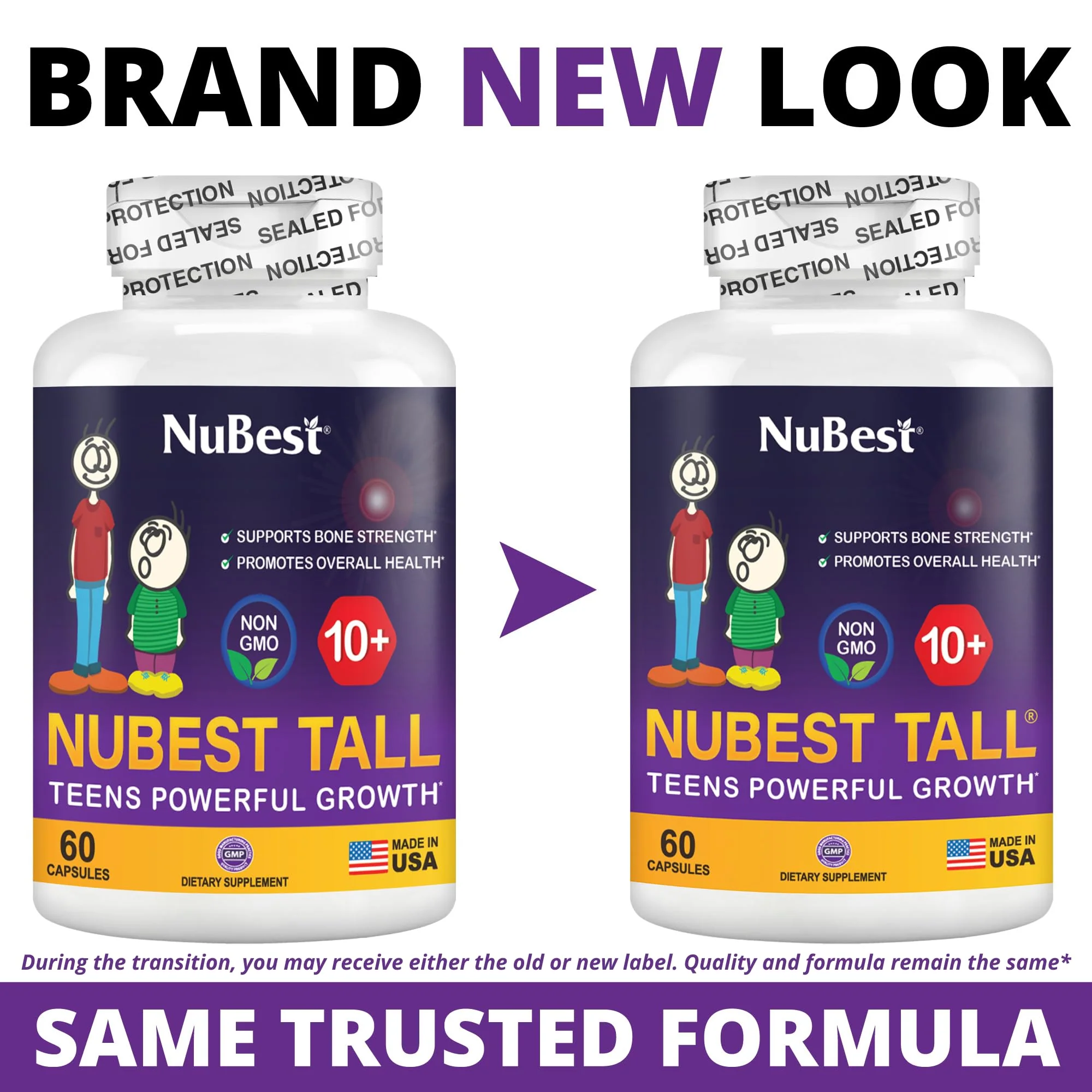NuBest Tall 10+ - Advanced Bone Strength Formula - Supports Immunity, Healthy Development & Optimal Wellness - for Children (10+) & Teens Who Drink Milk Daily | Pack 3 | 3 Months Supply - Image 7