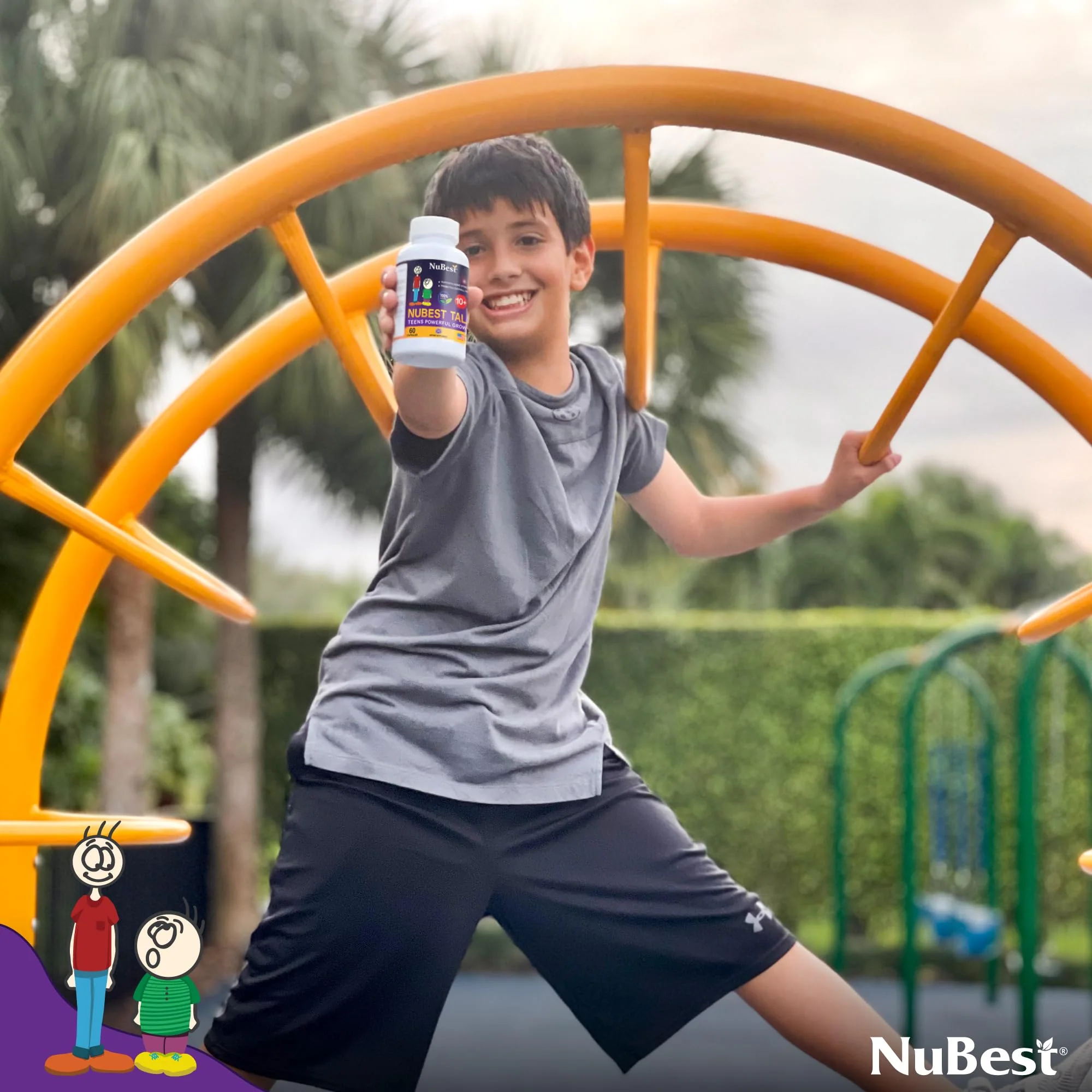 NuBest Tall 10+ - Advanced Bone Strength Formula - Supports Immunity, Healthy Development & Optimal Wellness - for Children (10+) & Teens Who Drink Milk Daily | Pack 3 | 3 Months Supply - Image 9