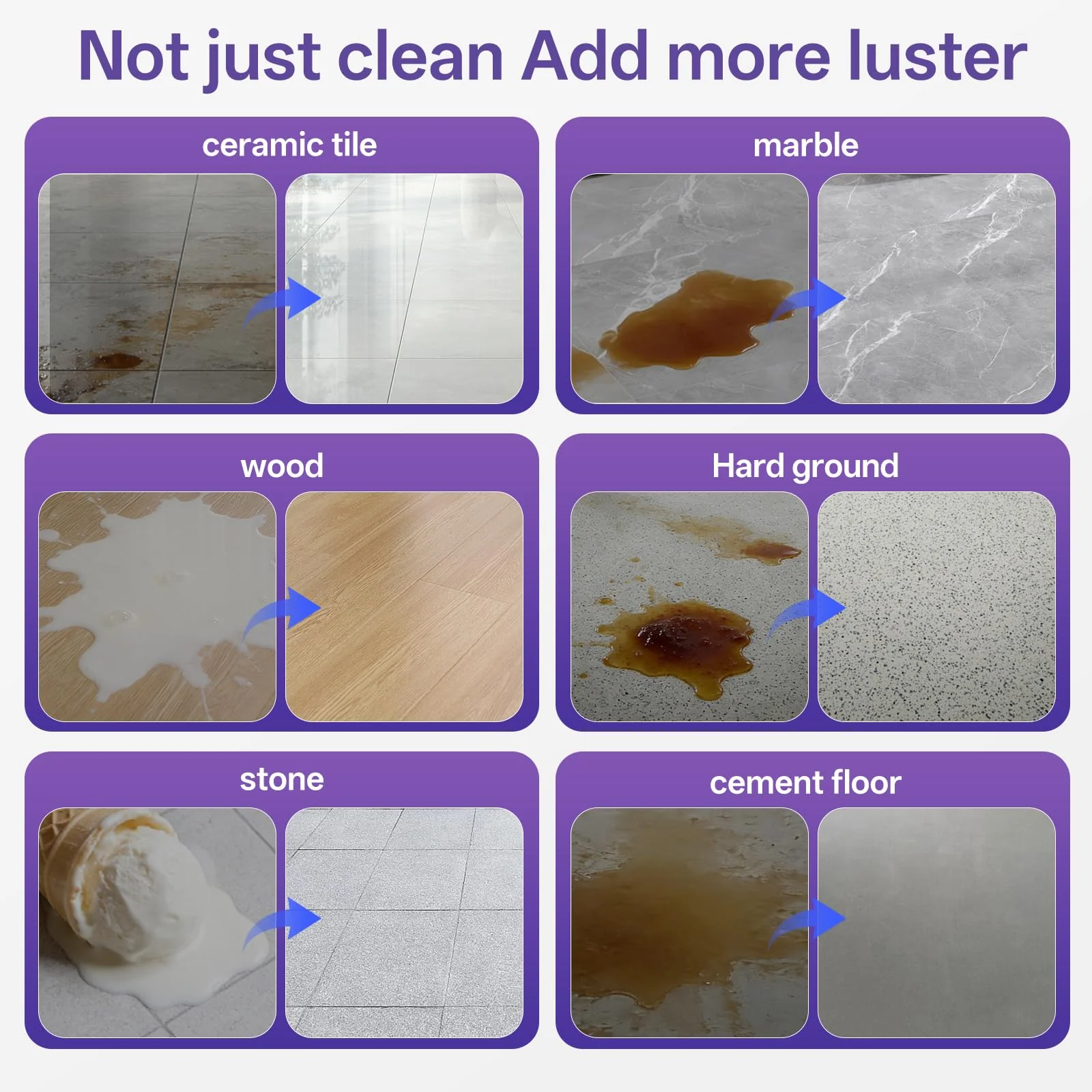Nukisa 2.5L Floor Cleaning Solution Compatible with Roborock/Eufy/iRobot/Ecovacs/Dreame/Shark, Fragrance Deodorization, Deep Cleans for Multiple Hard Floors (2.5 Liter, 【Lavender】) - Image 4