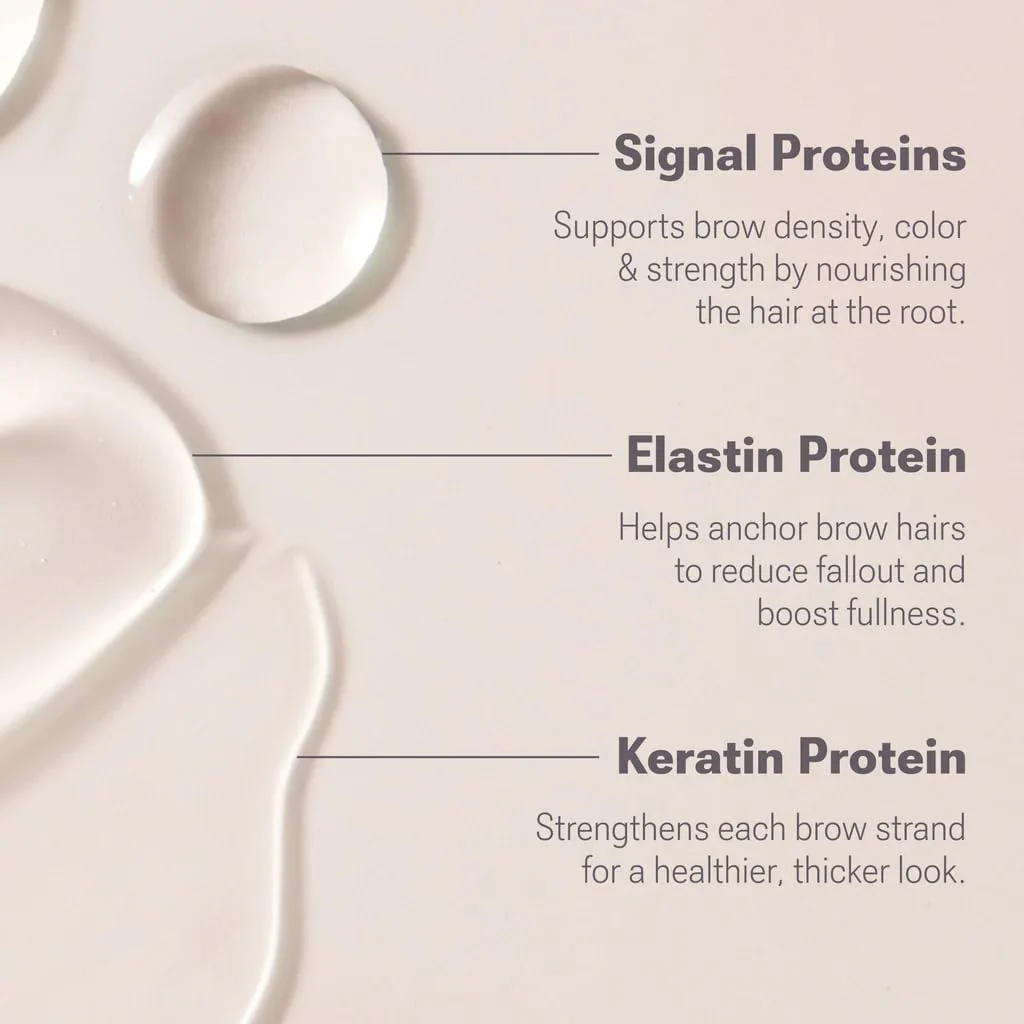 NULASTIN Shape Altering Eyebrow Serum - Brow Serum to Shape & Define - Improves the Appearance of Sparse Eyebrows for a Fuller Look - Enriched with Hair-Strengthening Ingredients (0.1 Fl Oz) - Image 5