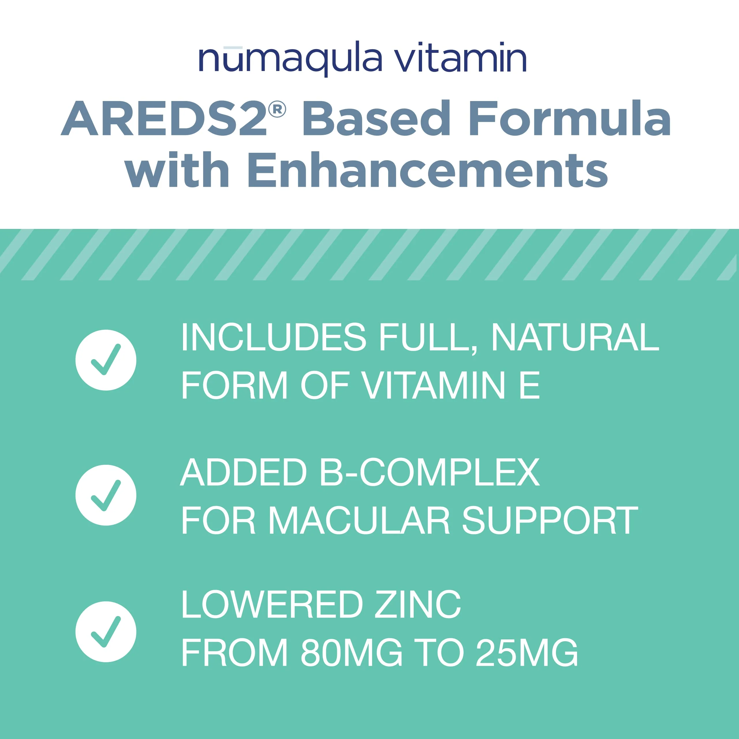 nūmaqula Eye Vitamins - 90 Capsules, 30-Day Supply - AREDS2-Based Eye Supplements with Lutein, Zeaxanthin, Vitamin B Complex & Vitamin E for Advanced Macular Support - Image 4