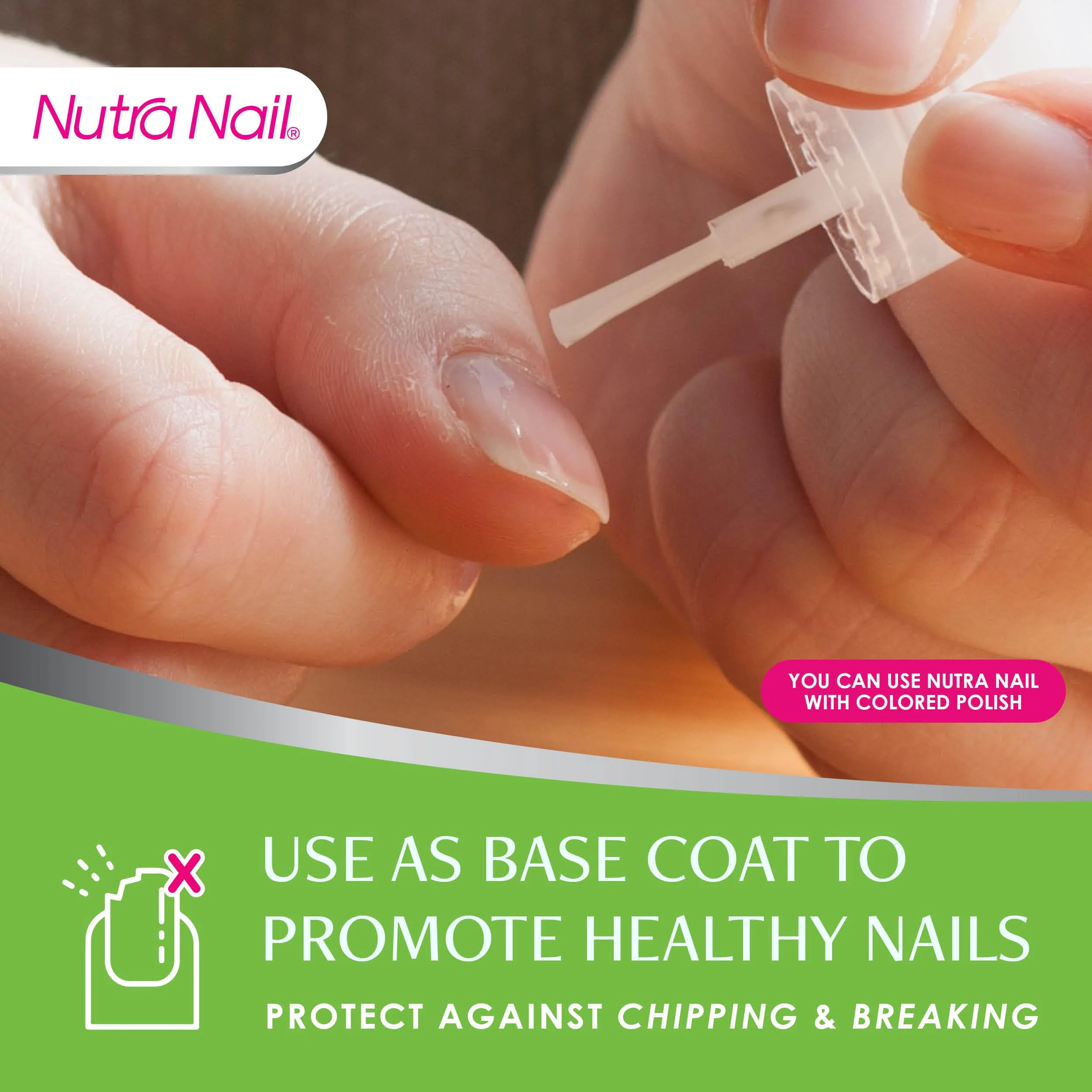 Nutra Nail 5 to 7 Day Growth Treatment - Fast Keratin Nail Hardener & Nail Strengthener for Thin Nails, Brittle & Damaged (0.47 Fl Oz) - Image 6
