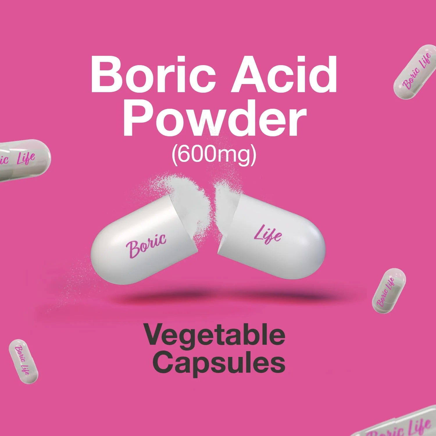 NutraBlast Boric Acid Suppositories - 100% Pure Made in USA - Boric Life Intimate Health Support (14 Count) - Image 5