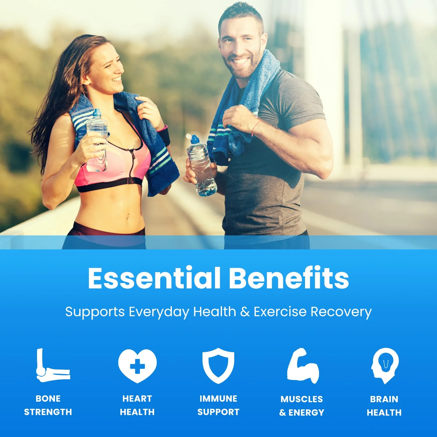 NutraChamps Magnesium Zinc & Vitamin D3 Supplement - Most Bioavailable Forms; Magnesium Glycinate, Malate, Citrate - Bone, Muscle & Heart Health, Immune Support - 120 Vegan Capsules - Image 5