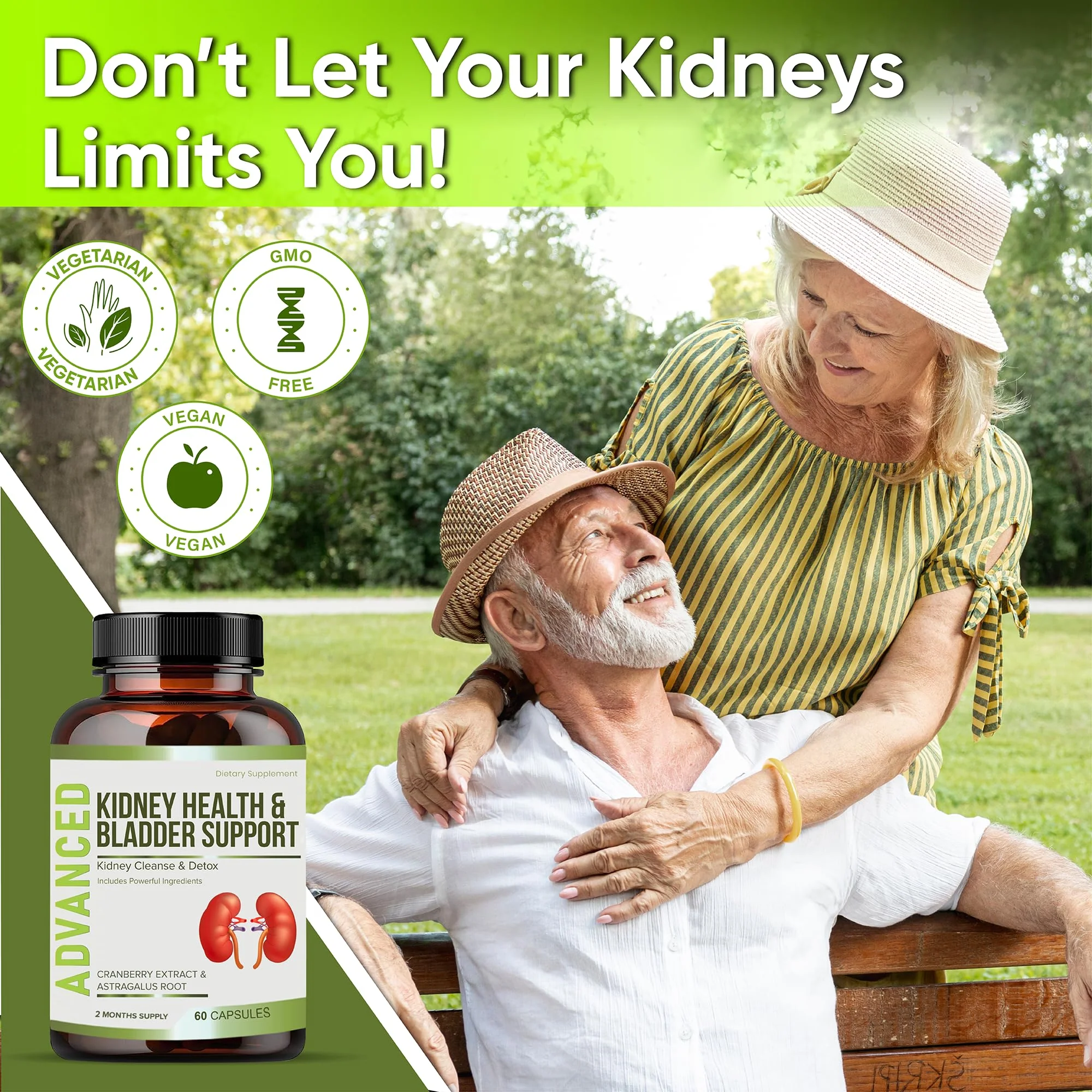 NutraPro Kidney Cleanse Detox & Repair and Bladder Support- Kidney Support Supplement for Kidney Restore with Chanca Piedra,Cranberry, Juniper Berries for Detox and Bladder Health.60 Day Supply. - Image 5