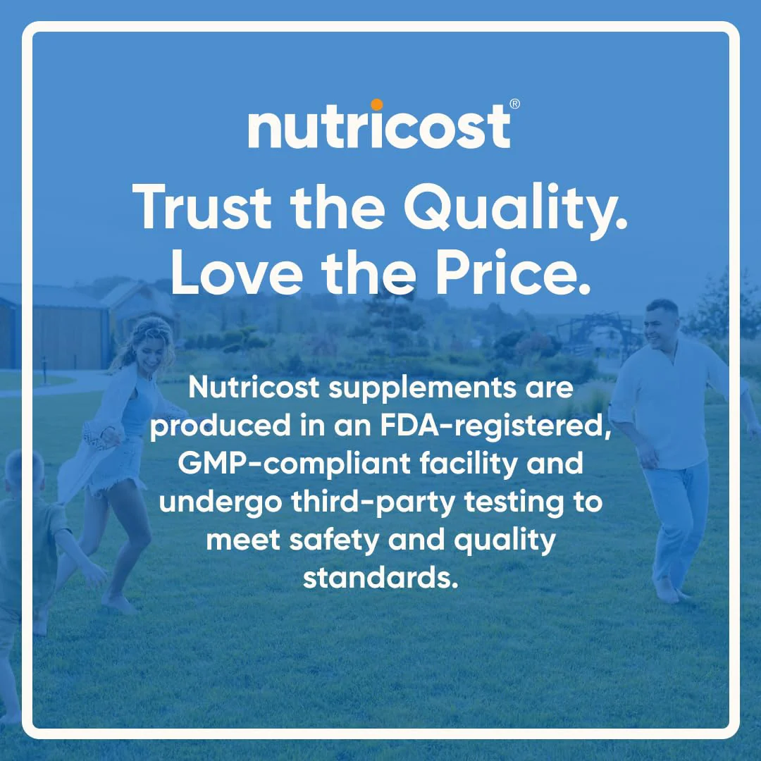 Nutricost Vitamin D3 + K2 (5000 IU D3 / 100mcg MK7), 120 Softgels – Gluten-Free & Non-GMO - Image 8