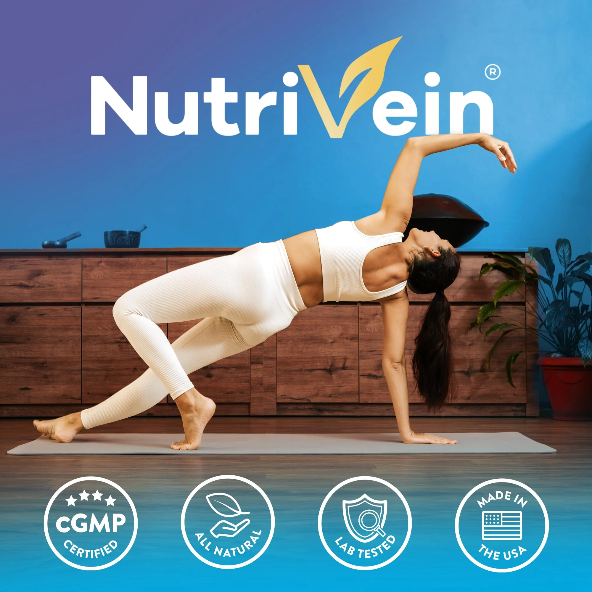Nutrivein Premium Multi Collagen Pills 2250 mg - 180 Easy-to-Swallow Collagen Capsules: Type I, II, III, V, X Hydrolyzed Protein Peptides for Women and Men - Aging, Joints, Hair, Skin, Bones, & Nails - Image 2
