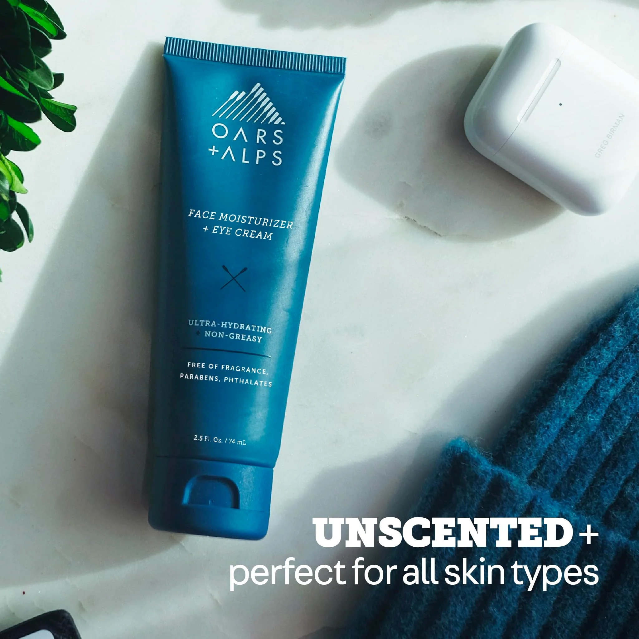 Oars + Alps Anti-Aging Face Moisturizer & Eye Cream, Hydrating Skin Moisturizer with Shea Butter and Jojoba Oil, Lightweight, Non Greasy, Vegan, Gluten Free - Image 4