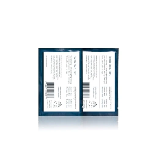 Oars + Alps Cooling Face & Body Wipes, Dual Sided Cleansing Wipes Towelettes for Post Workout, Activities,Commutes, Dermatologist Tested Skin Care with Menthol & Ginseng, Travel Friendly, 14ct - Image 10