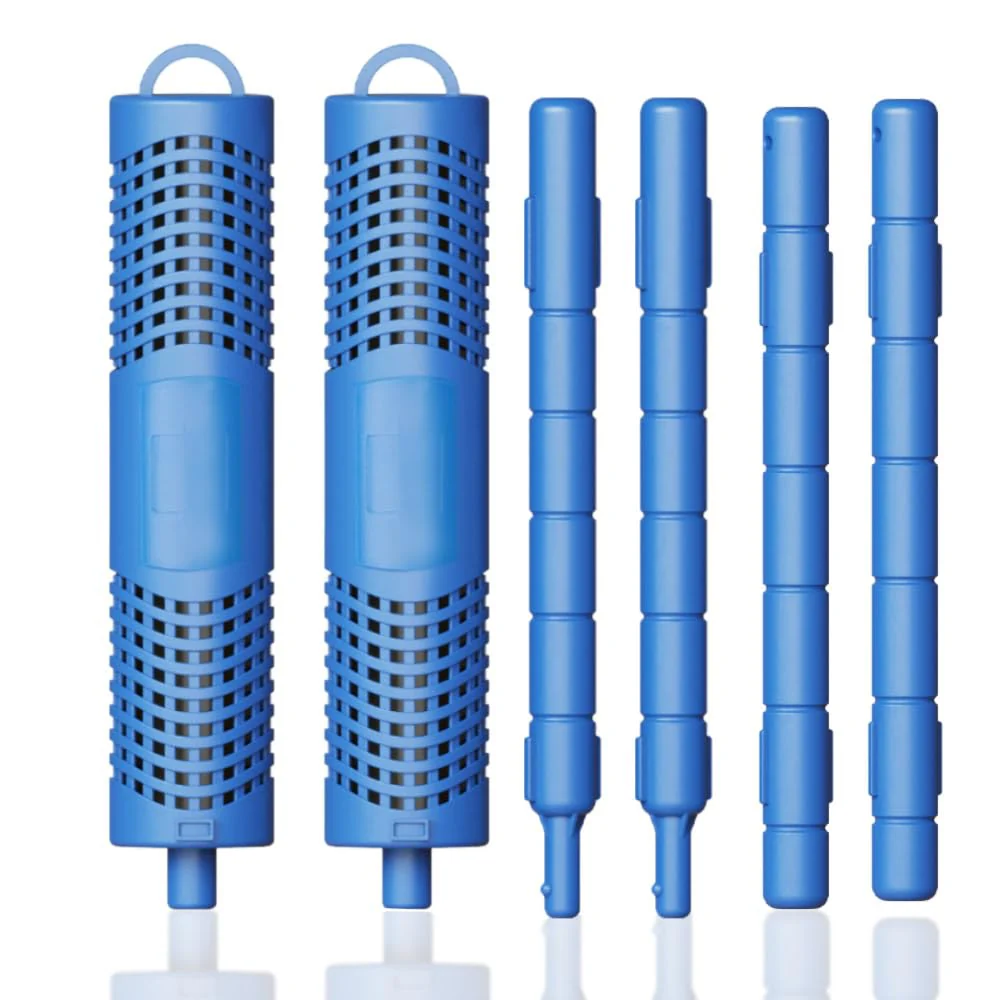 OBMAO Spa Mineral Sticks for Hot Tub Supplies,Hot Tub Stick with 4 Months Lifetime Universal for Pool&Hot Tub (Blue,2PCS)