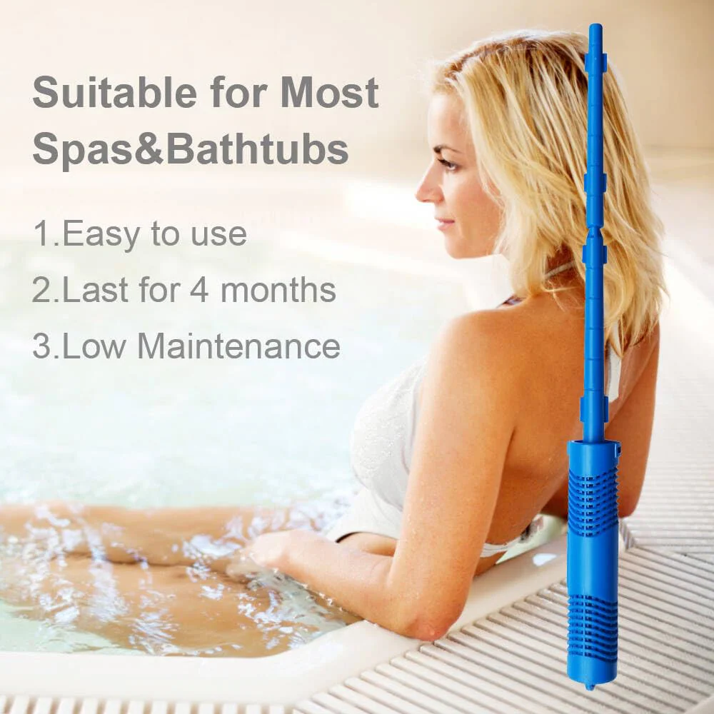 OBMAO Spa Mineral Sticks for Hot Tub Supplies,Hot Tub Stick with 4 Months Lifetime Universal for Pool&Hot Tub (Blue,2PCS) - Image 7