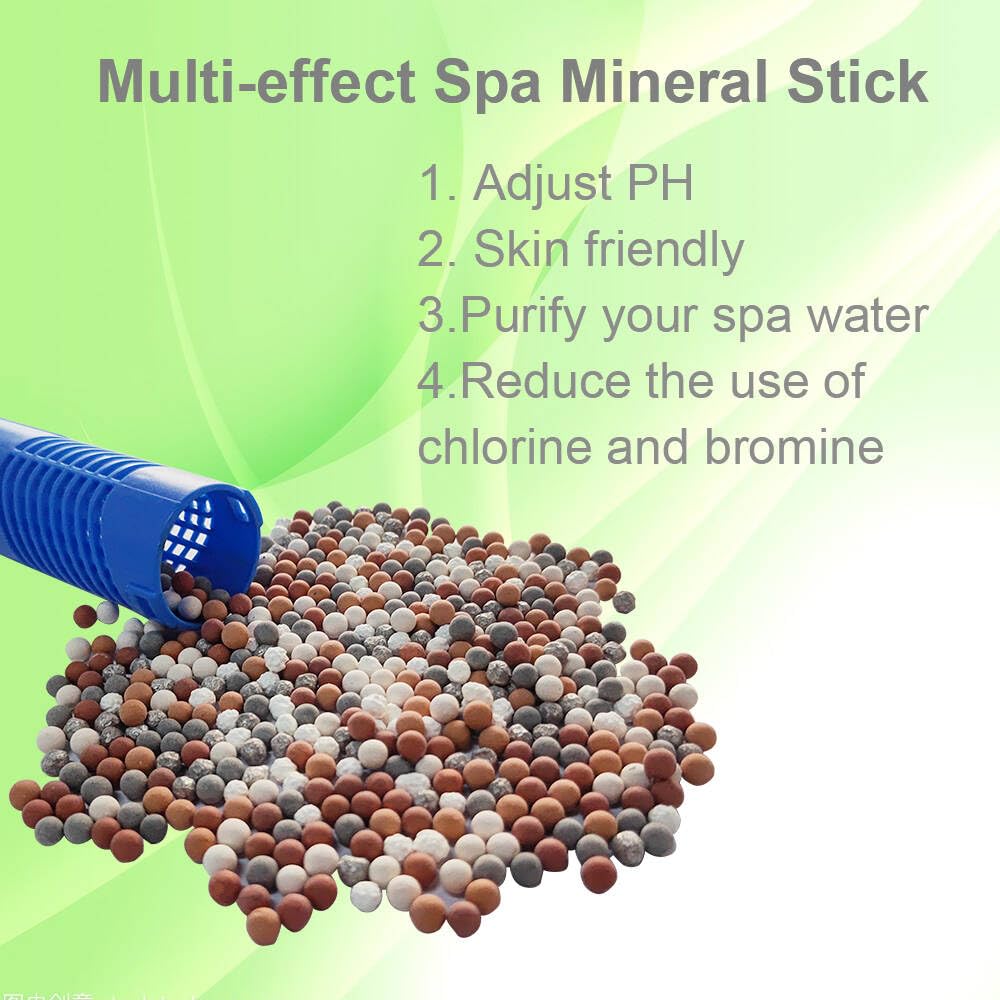 OBMAO Spa Mineral Sticks for Hot Tub Supplies,Hot Tub Stick with 4 Months Lifetime Universal for Pool&Hot Tub (Blue,2PCS) - Image 8