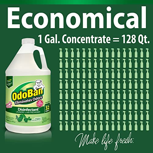OdoBan Disinfectant Concentrate and Odor Eliminator, 2 Gallons, Original Eucalyptus Scent - Image 8