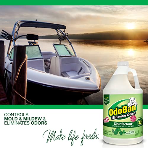 OdoBan Disinfectant Concentrate and Odor Eliminator, 2 Gallons, Original Eucalyptus Scent - Image 6