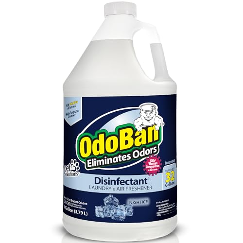 OdoBan Disinfectant Concentrate and Odor Eliminator, Made in the USA, Night Ice Scent, 4 Gallons - Image 8