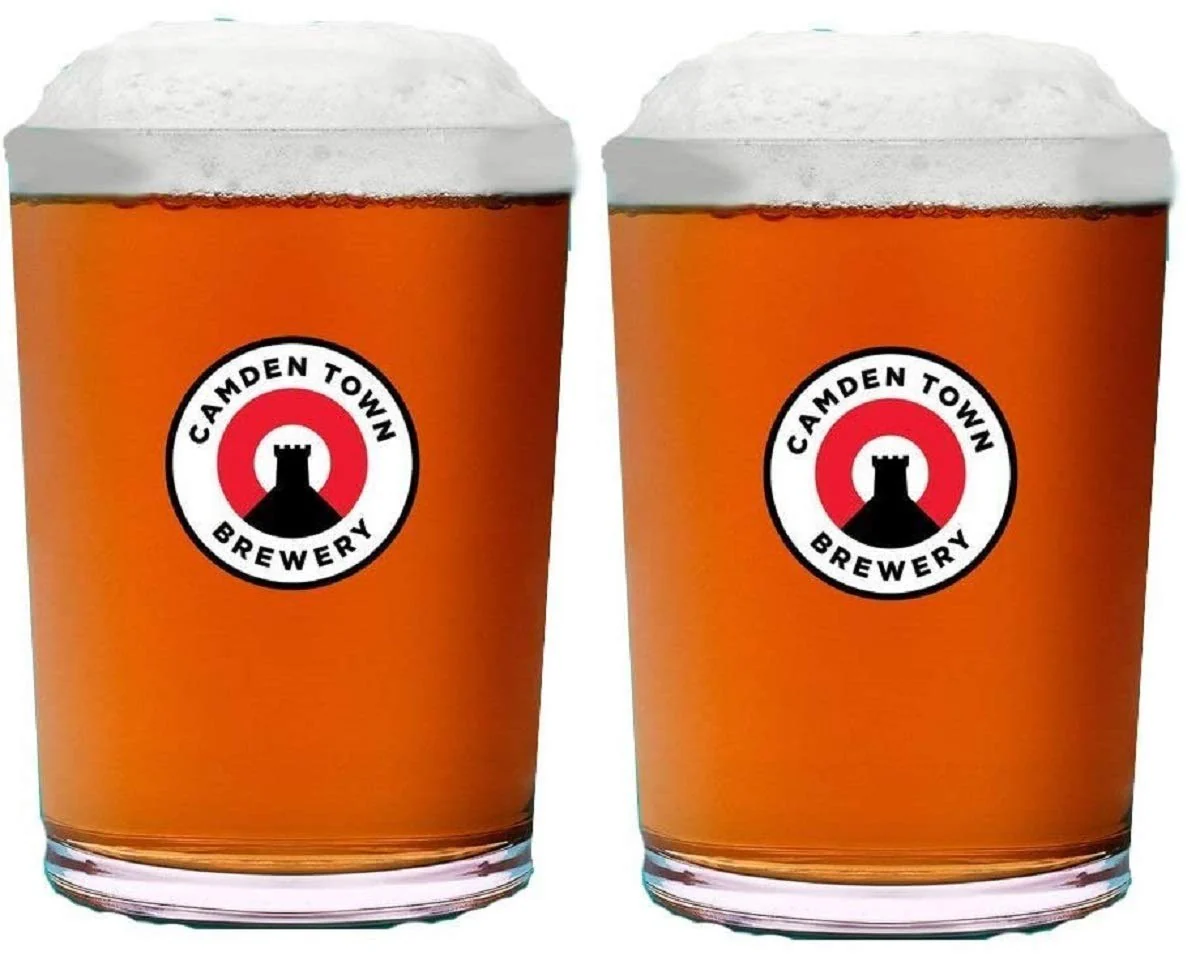 Official Camden Town Brewery Jacks Pint Glass - Set of 2, 1 pints - Image 2