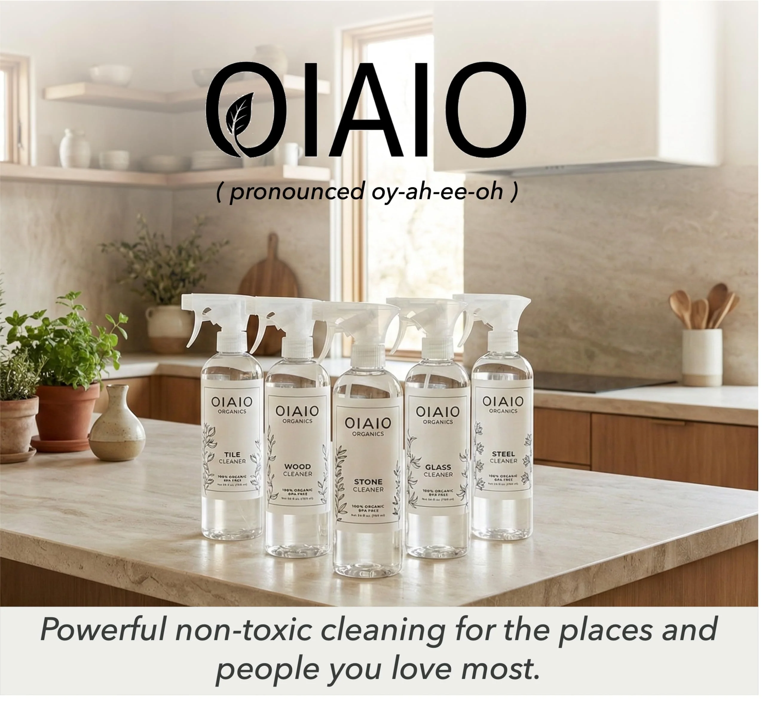 OIAIO Non-Toxic Wood Cleaner - Natural Organic Ingredients that Truly Perform - 24oz - Light Coconut & Palo Santo Scent - Image 9