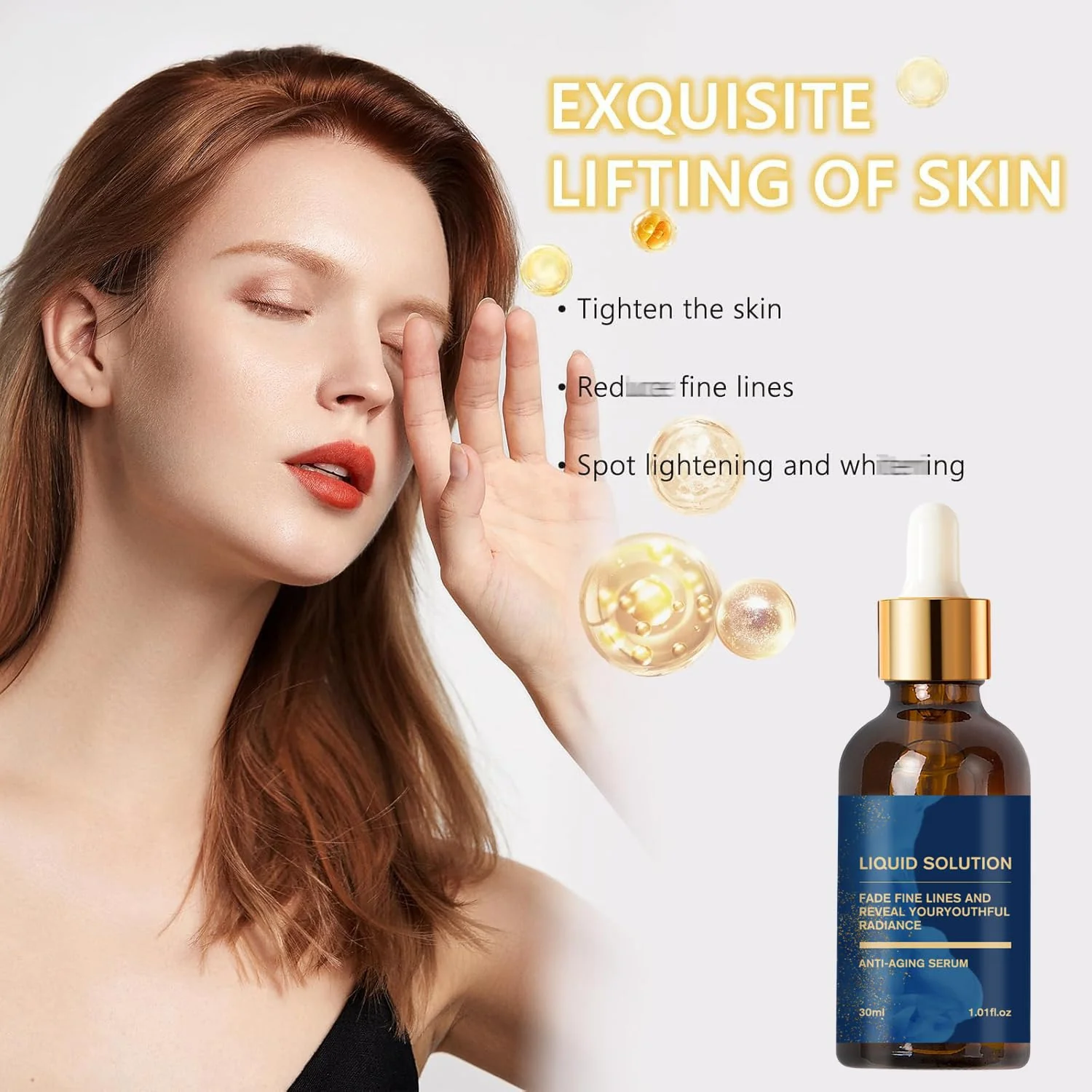 Olavita Serum Facial Serum, Vitamin C & E Serum, Anti Aging Face Tightening, Boost Skin Collagen, Reduce Wrinkles & Plump Skin(3pcs) - Image 4