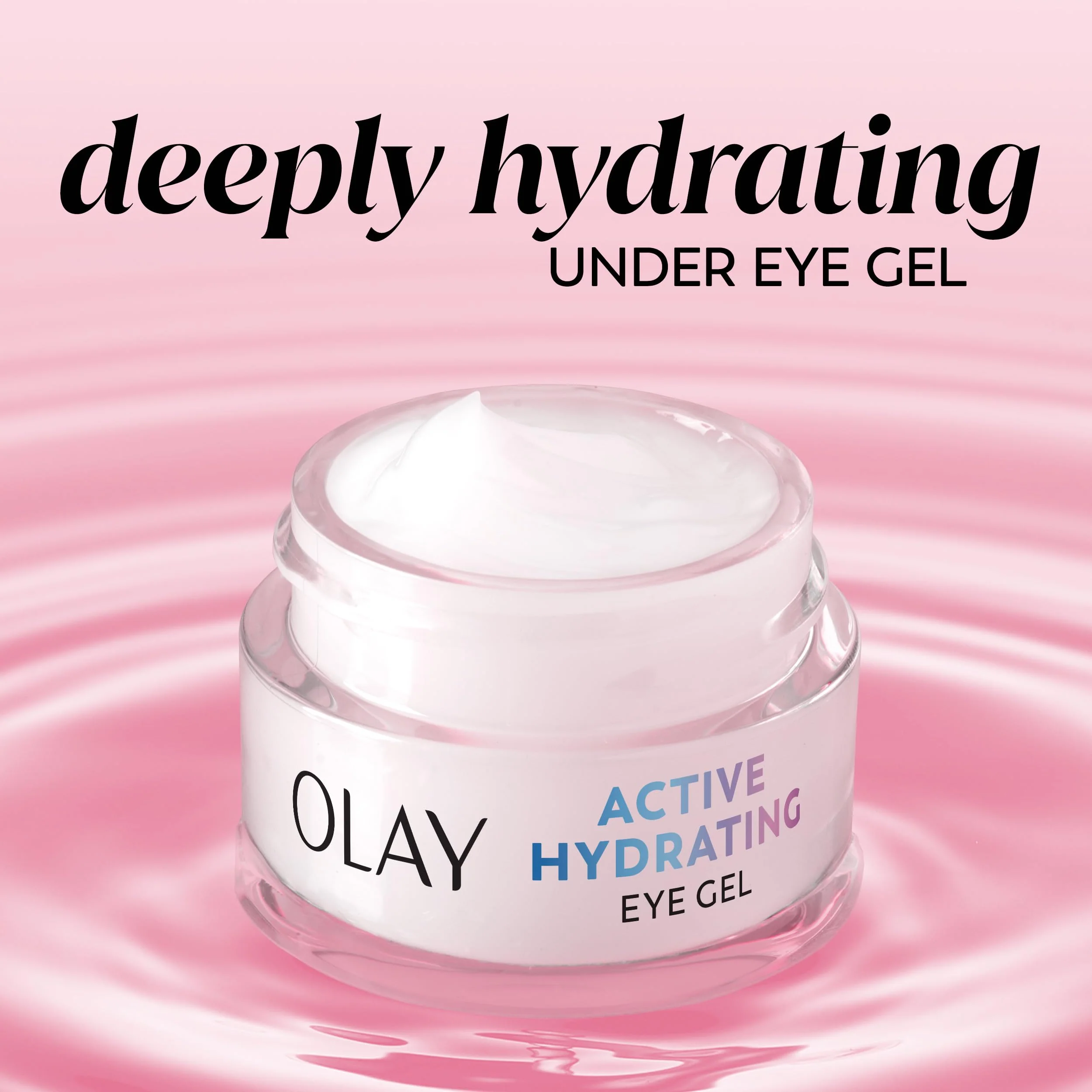 Olay Active Hydrating Eye Gel, Fragrance-Free, Anti-Aging Eye Cream with Hyaluronic Acid and Niacinamide, 0.5 oz - Image 11