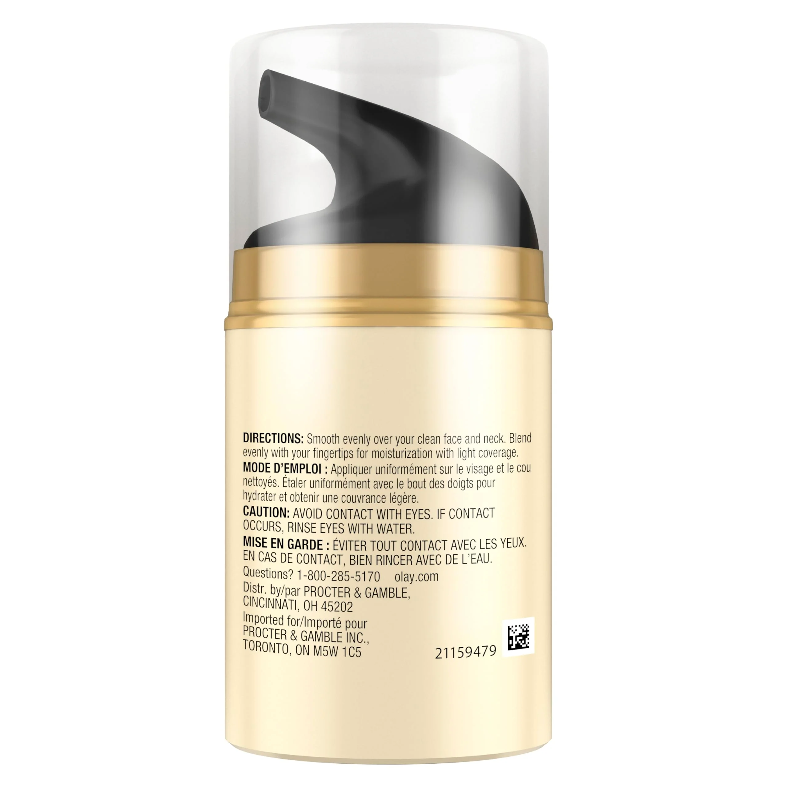 Olay CC Cream, Total Effects Moisturizer with Foundation, 7-in-1 Hydrates, Replenishes, Brightens, Evens Tone, Minimizes Look of Pores, Firms, Smooth- Sheer Coverage, Anti-Aging, 1.7 oz - Image 3