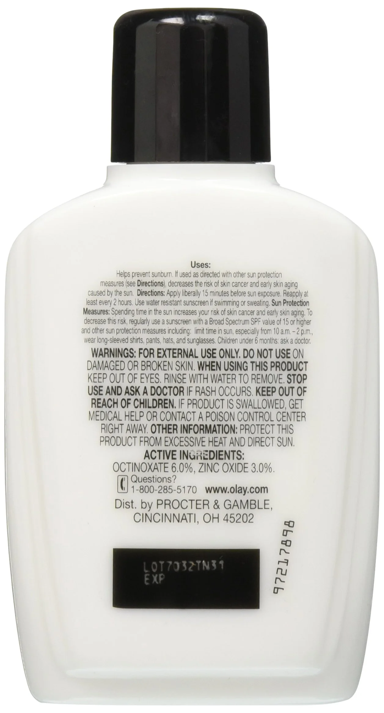 OLAY Complete All Day Moisturizer SPF 15, Sensitive 4 oz (Pack of 2) - Image 2