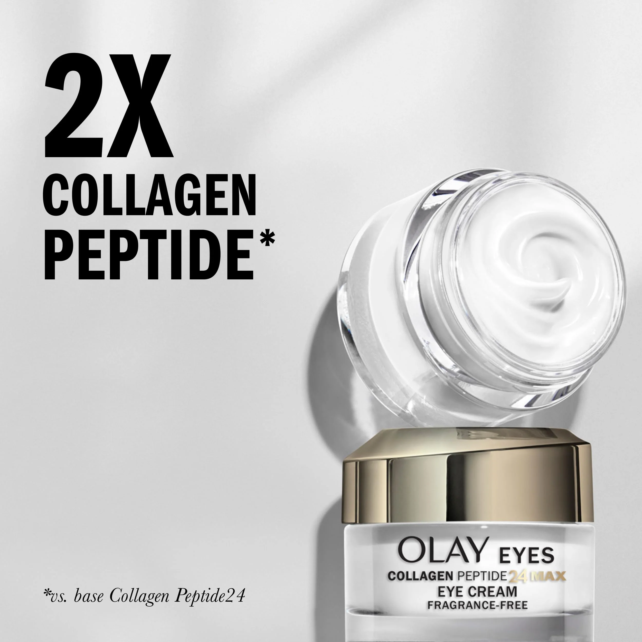 Olay Eyes Collagen Peptide 24 MAX Fragrance Free Eye Cream - 0.5 oz. - Image 11
