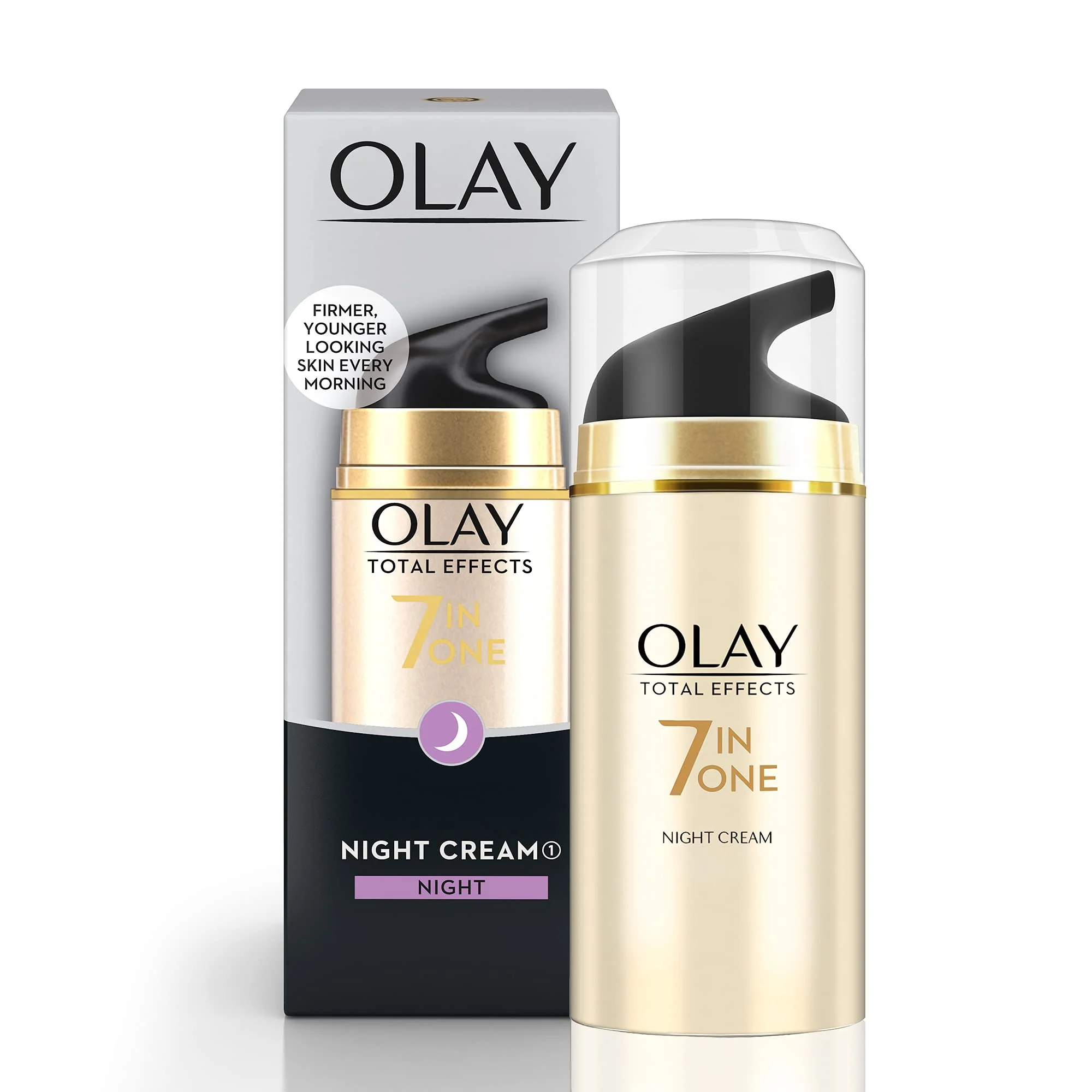 Olay Total Effects Night Firming Facial Moisturizer Treatment 1.7 Fl Oz, Packaging May Vary - Image 7