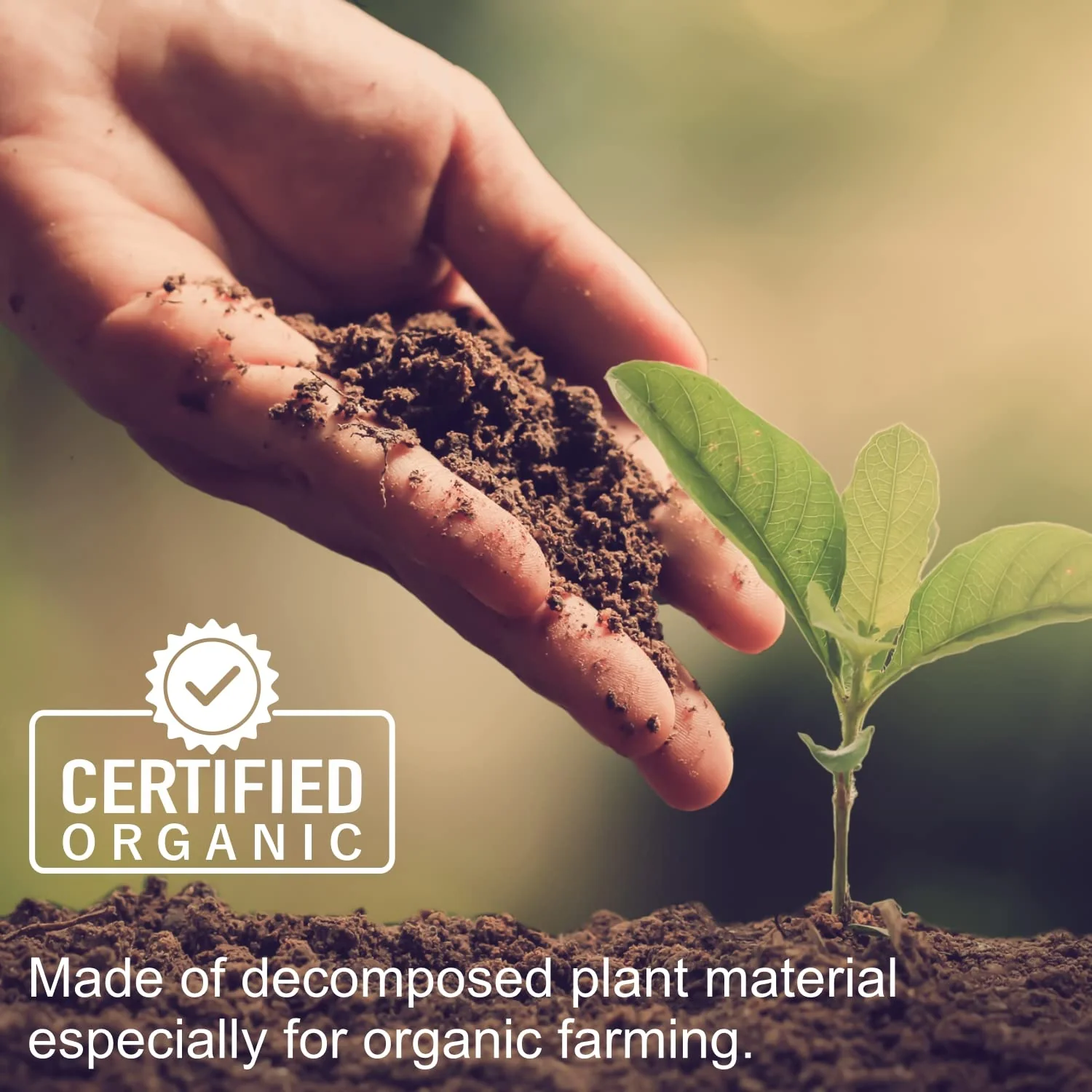 Old Potters Organic Compost - Plant Based Potting Soil - Home, Garden Fertilizer - Complete Food - Boosts Plant Growth - Use for Indoor and Outdoor Farming ~25 lbs (24 Quarts) - Image 3