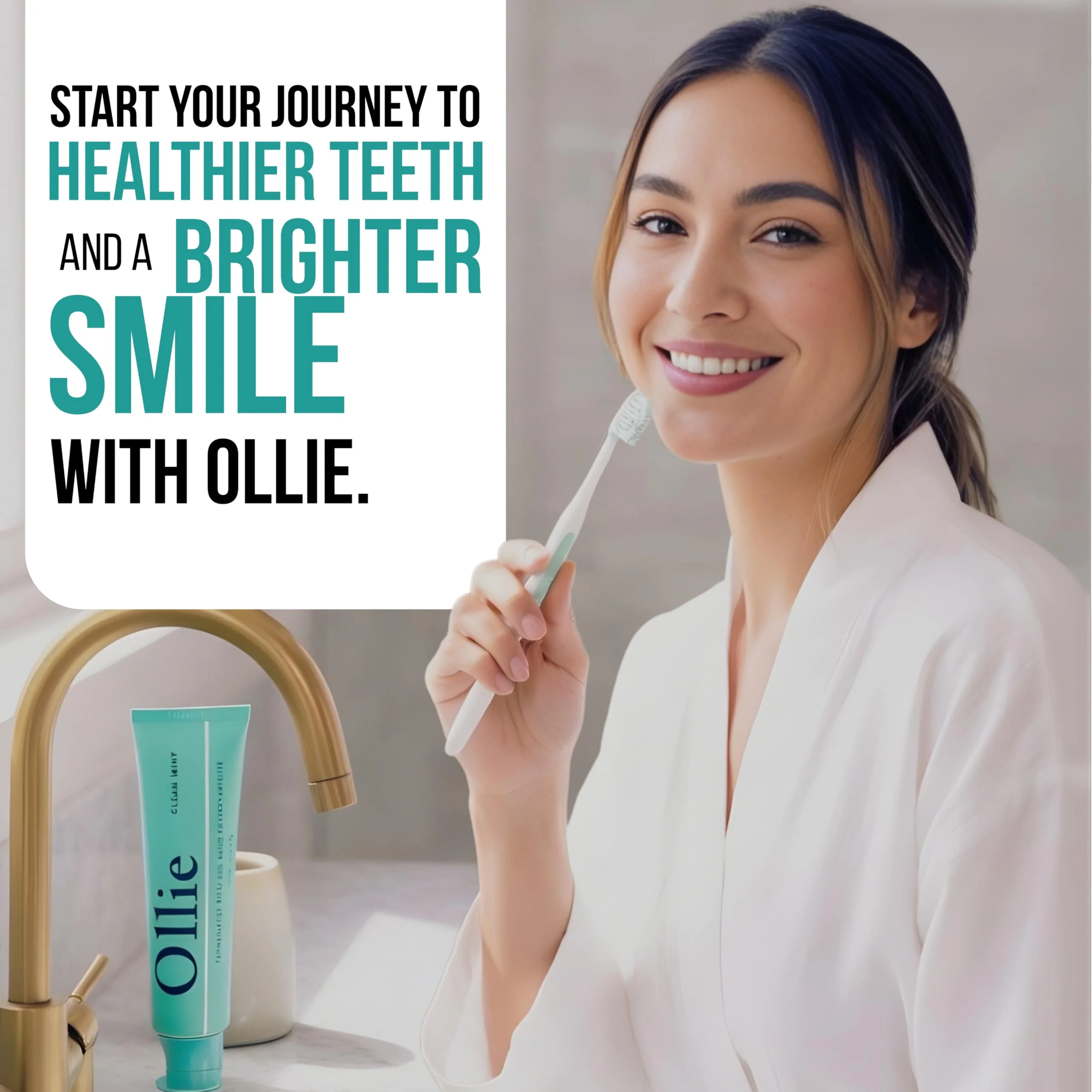 Ollie10% Nano-Hydroxyapatite Remineralizing Strawberry Toothpaste for Sensitive Teeth & Whitening, 4oz (Pack of 1) - Image 7