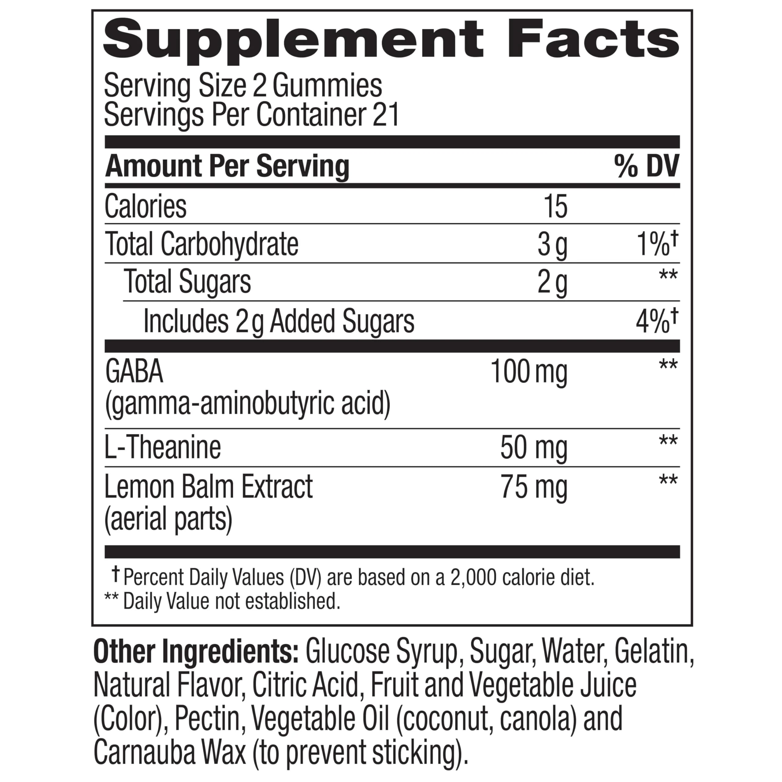 OLLY Goodbye Stress Gummy, GABA, L-Theanine, Lemon Balm, Stress Relief Supplement, Berry - 42 Count - Image 9