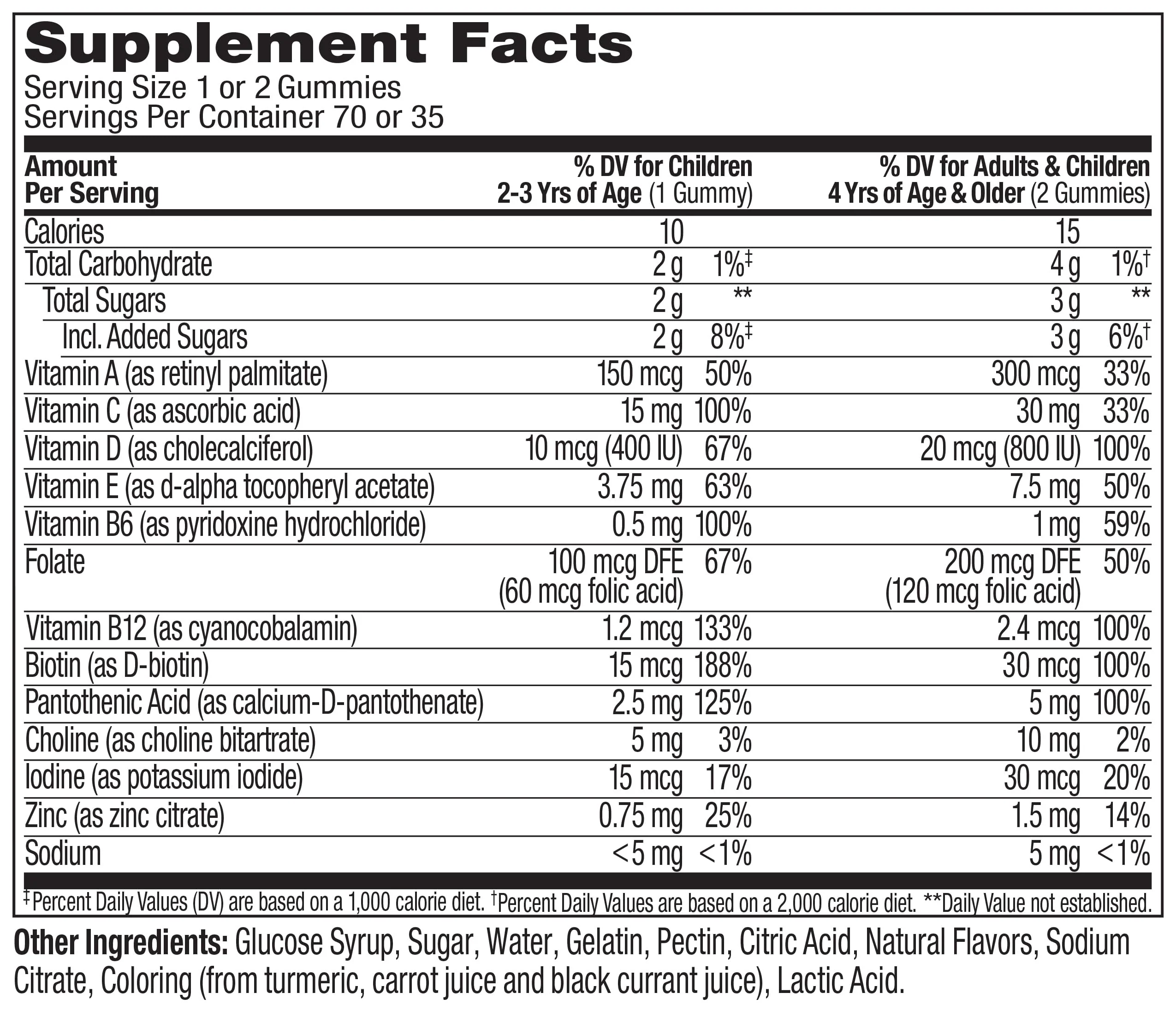 OLLY Kids Multivitamin Gummy, Overall Health and Immune Support,* Vitamins and Minerals A, C, D, E, Bs and Zinc, Kids Chewable Supplement, Sour Fruity Punch Flavored, 70 or 35 Day Supply - 70 Count - Image 8