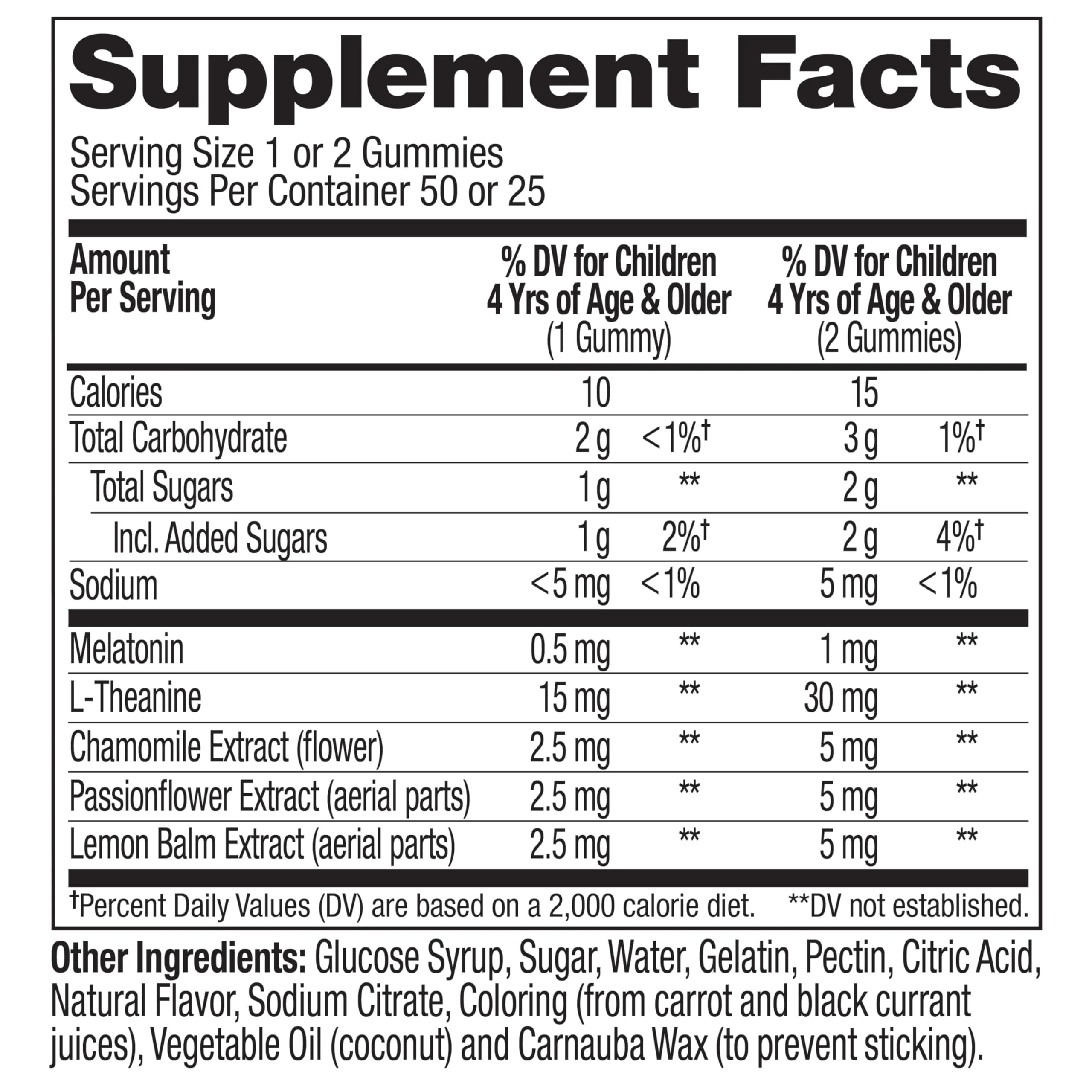OLLY Kids Sleep Gummy, Occasional Sleep Support,* 0.5mg Melatonin, L-Theanine, Raspberry Flavored, 50 or 25 Day Supply - 50 Count - Image 8
