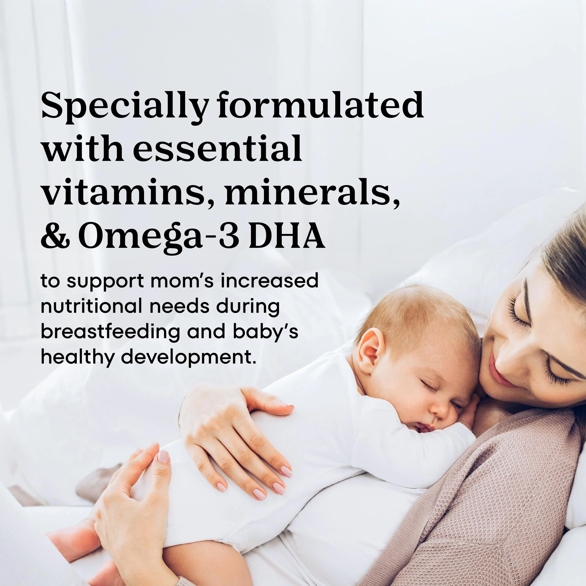 One A Day Postnatal Vitamins for Women, Postnatal Multivitamin with Folic Acid, Omega-3 DHA, B Vitamins, Support Immune Health, Breastfeeding, Post Partum Essential Nutrients for Women, 60 Ct - Image 6