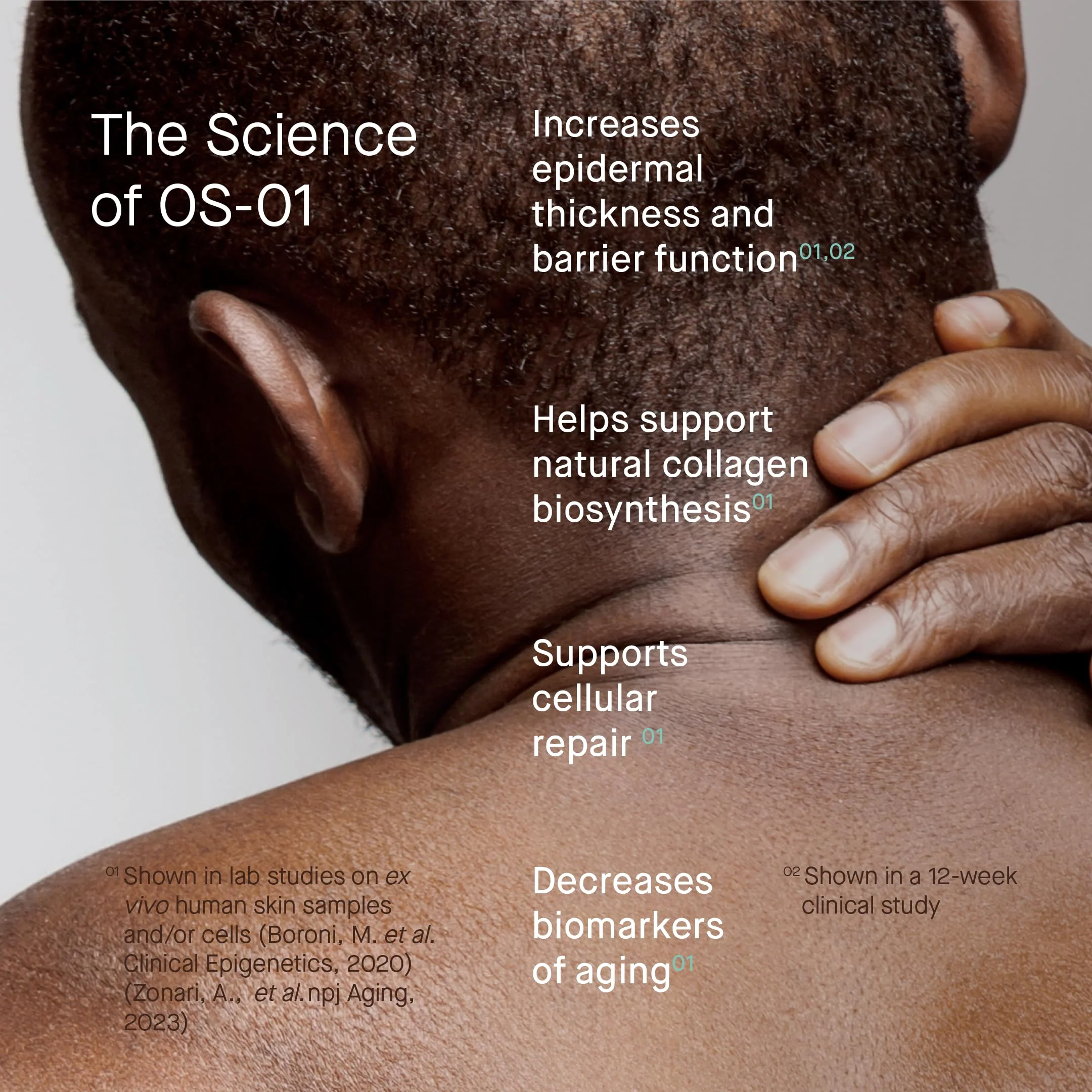 OneSkin FACE SPF OS-01 Peptide Broad Spectrum SPF 30+ Mineral Sunscreen- Scientifically Proven to Protect Skin from UV Aging, Includes Potent Antioxidants (Untinted) - Image 3