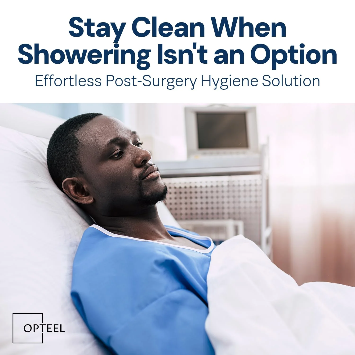 OPTEEL Adult Wipes For Elderly - 8"x13" Extra Large & Soft Wet Wipes for Adults Bathing - Incontinence Disposable Washcloths, Vitamin E & Aloe Infused for Men & Women 720ct (12 Packs of 60) - Image 8