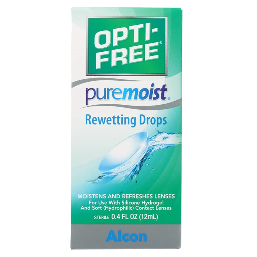 Opti-Free Puremoist Rewetting Drops, 12-mL - Image 2