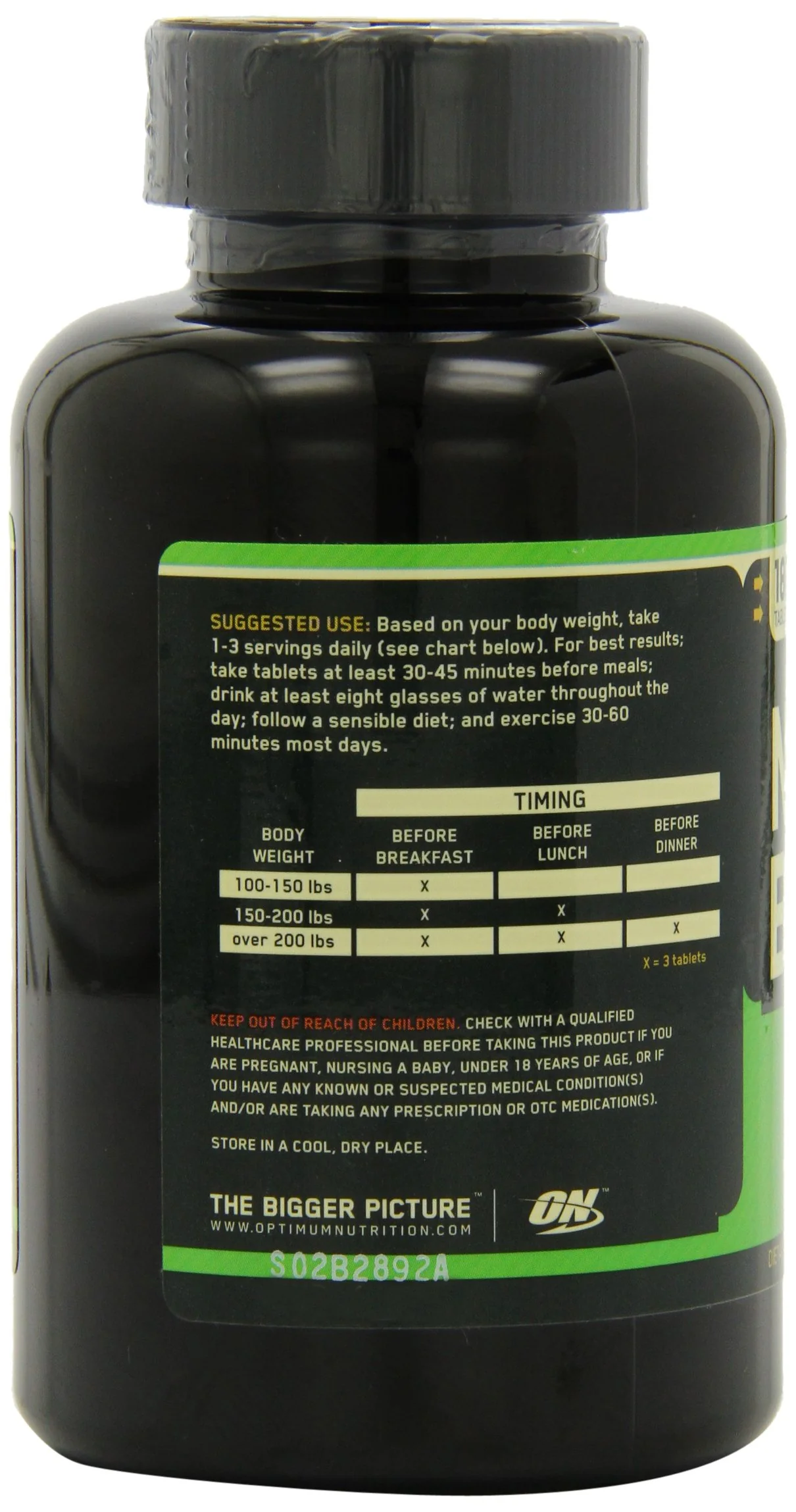 Optimum Nutrition Nitric Boost, 180 Tablets - Image 5