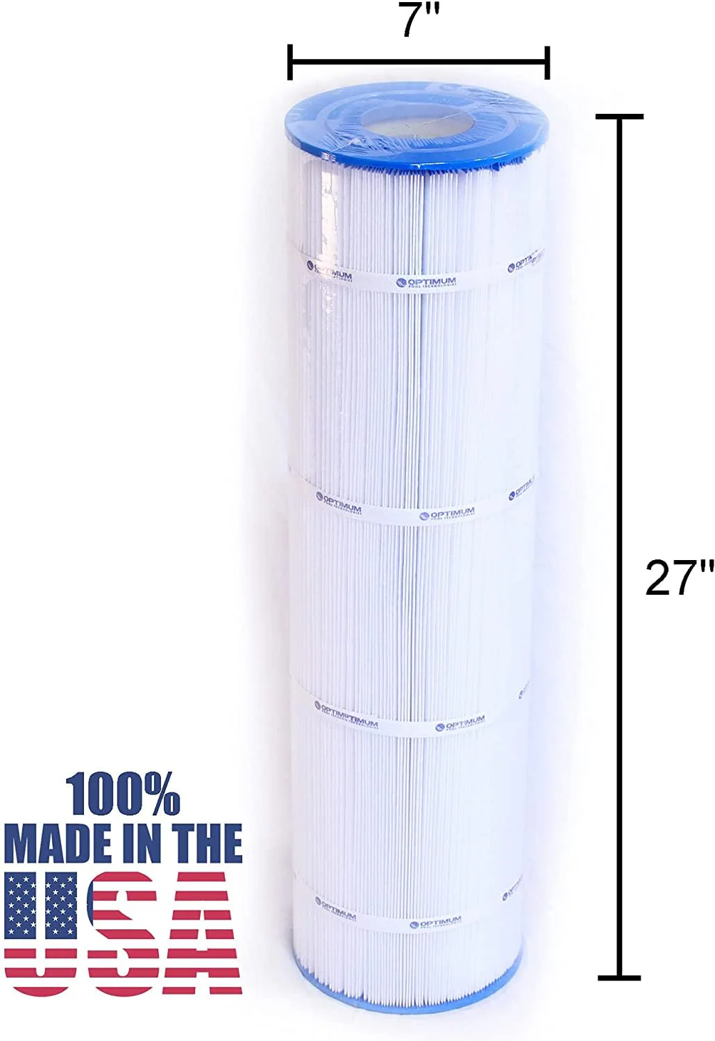 Optimum Pool Technologies Pool Filter 4-Pack, Compatible Replacement for Jandy® CL460 R0554600, Unicel C-7468, Filbur FC-0810, & Pleatco PJAN115 Filter Cartridges - Image 8
