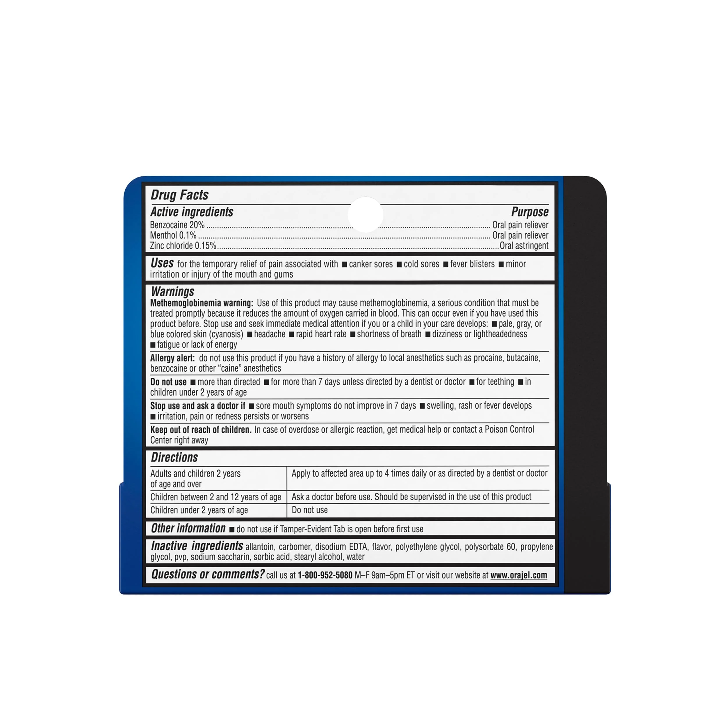 Orajel 3X for Mouth Sores: Maximum Strength Gel Tube 0.42oz- from #1 Oral Pain Relief Brand - Image 8