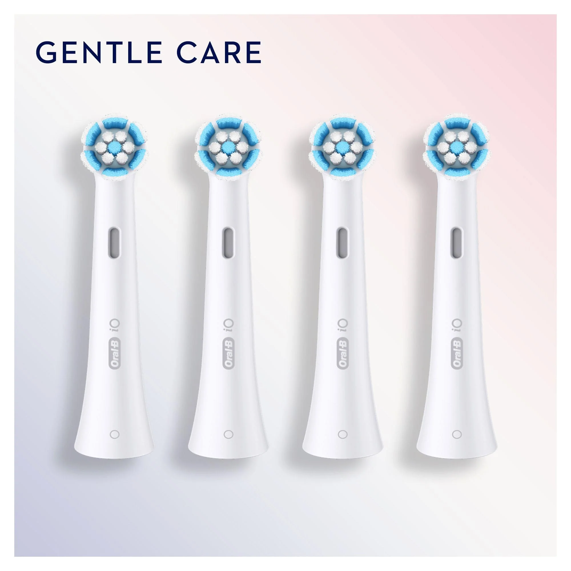Oral-B iO Gentle Care Replacement Toothbrush Heads, Soft Bristles, 4 Count, Compatible with Oral-B iO - Image 6