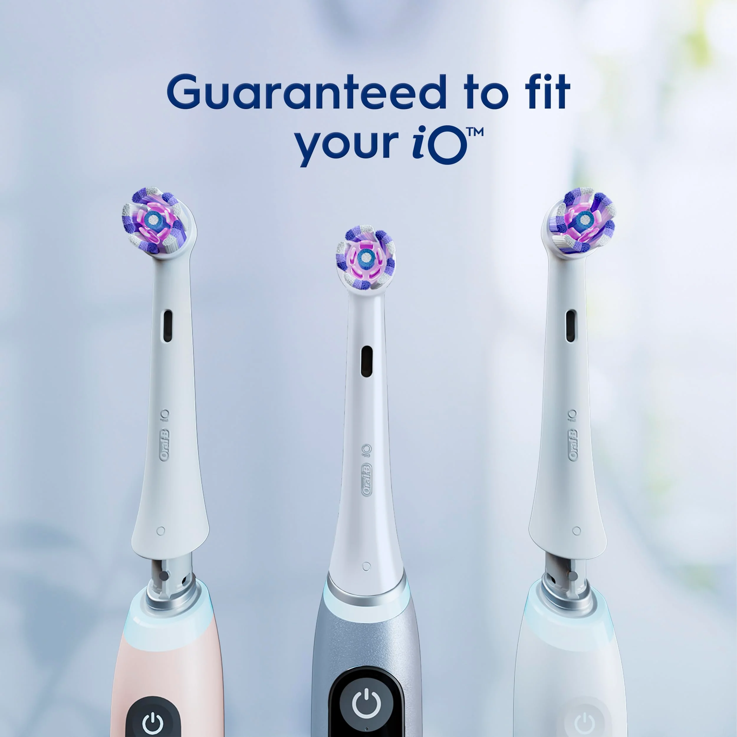 Oral-B iO Series Ultimate Clean Electric Toothbrush Replacement Brush Heads for an Oral-B Electric Toothbrush, 4 Count, White - Image 5