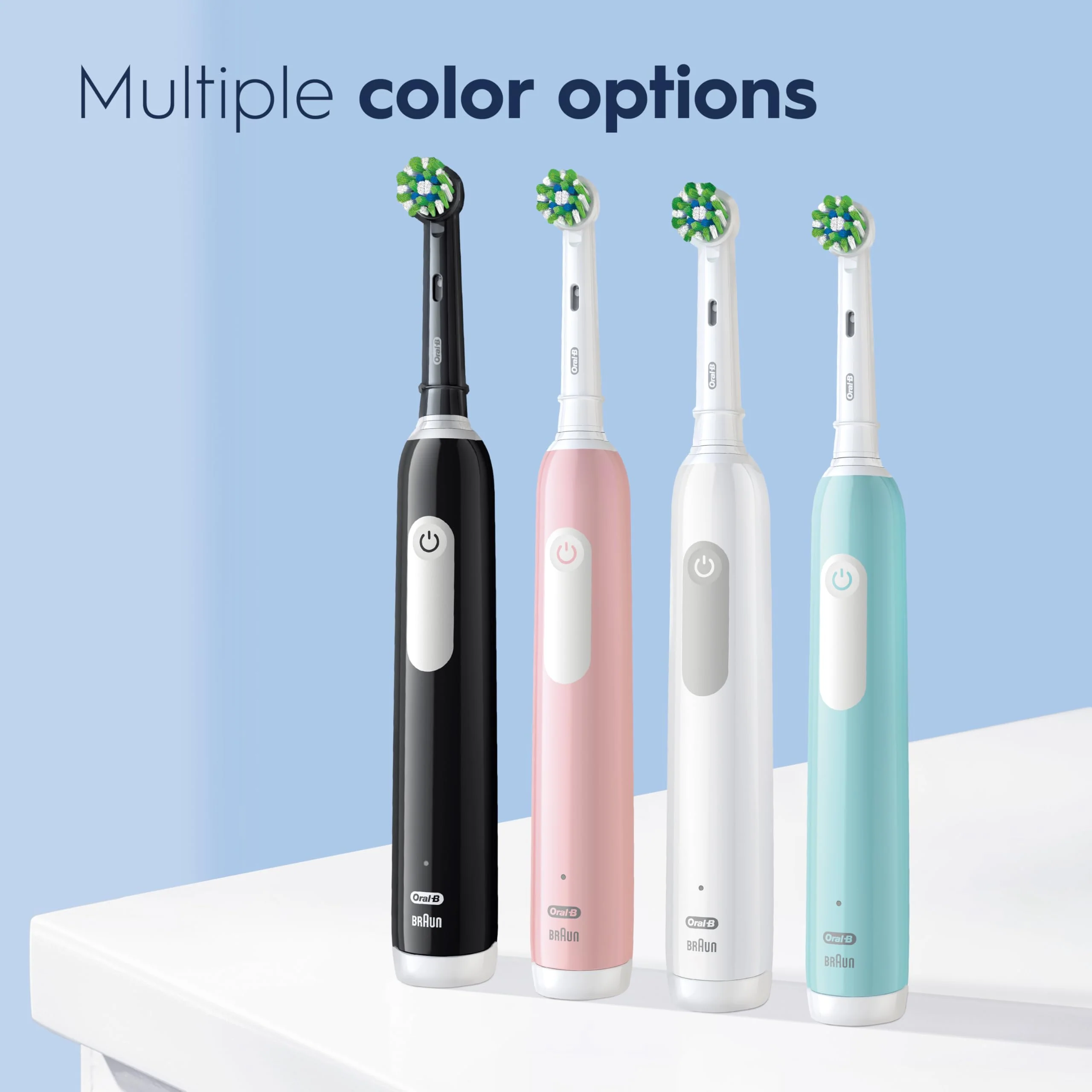 Oral-B Pro 1000 CrossAction Electric Toothbrush, Green - Image 8