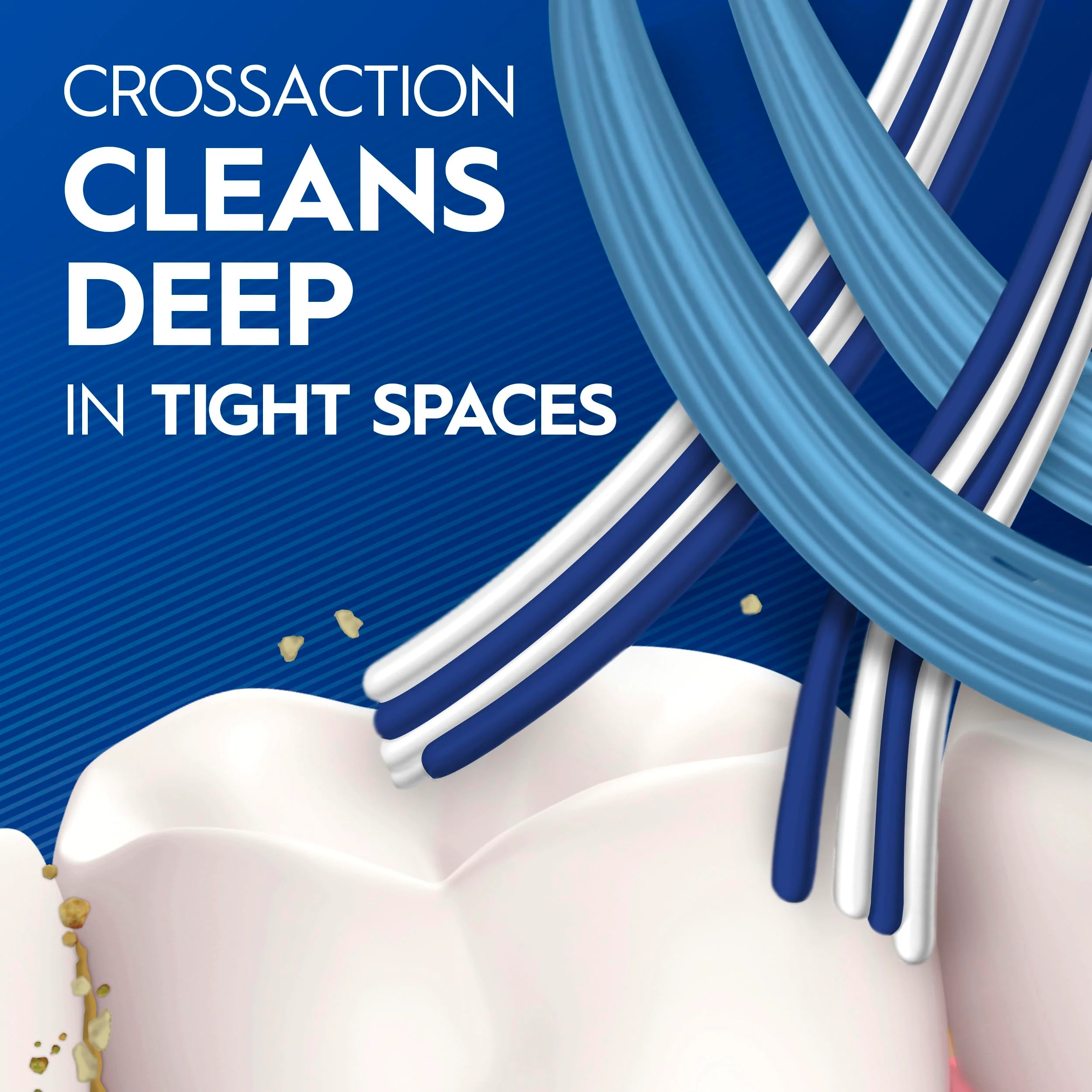 Oral-B Pro Clean Cross Action Toothbrushes, Deep Plaque Removal, 6 Count - Image 6